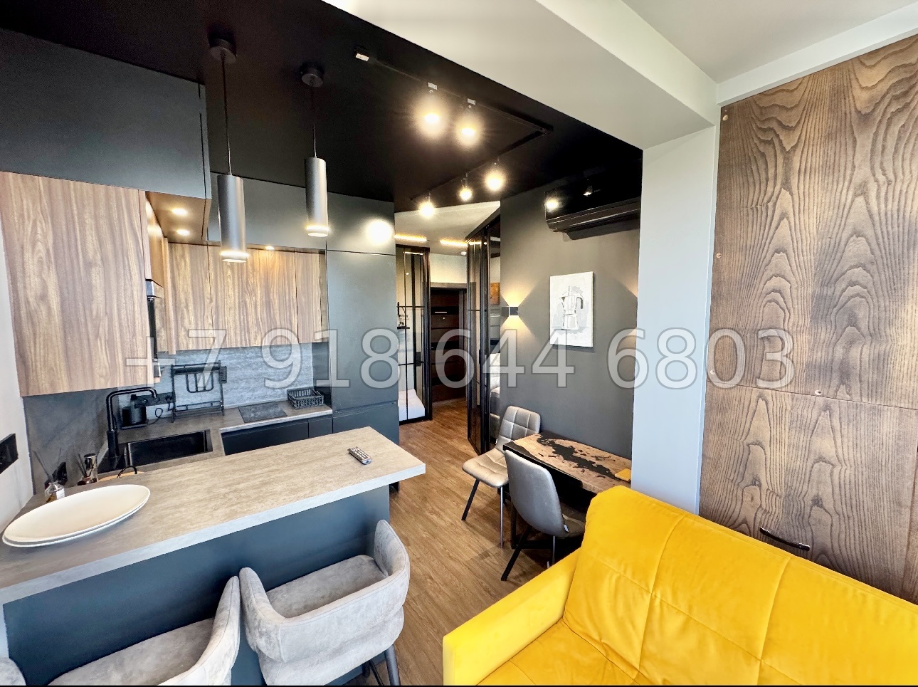 № 153 р. Однокомнатная квартира в ЖК Сочи Парк. Редкая планировка  - миниатюра 23