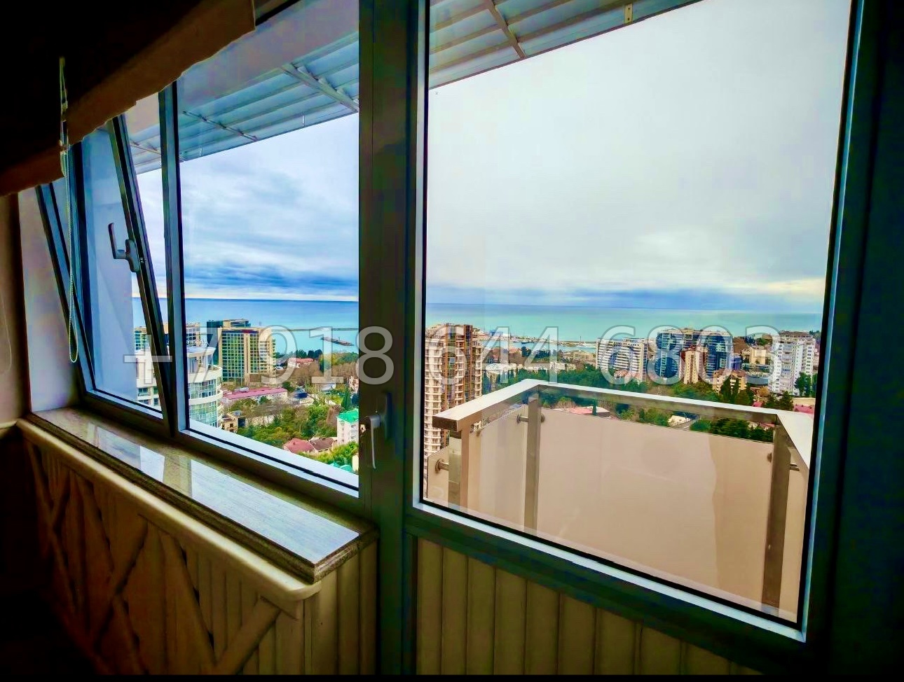 № 9е. Квартира в ЖК Премьер . В народе известен как Титаник . Центр Сочи - миниатюра 13