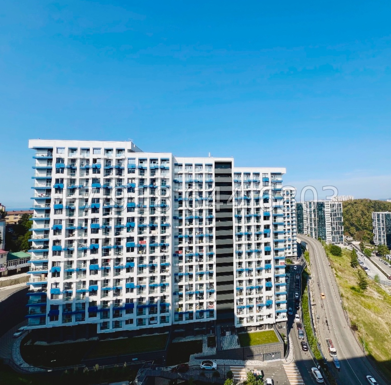 № 56 р. Квартира с ремонтом в ЖК Кислород Сочи  - миниатюра 4