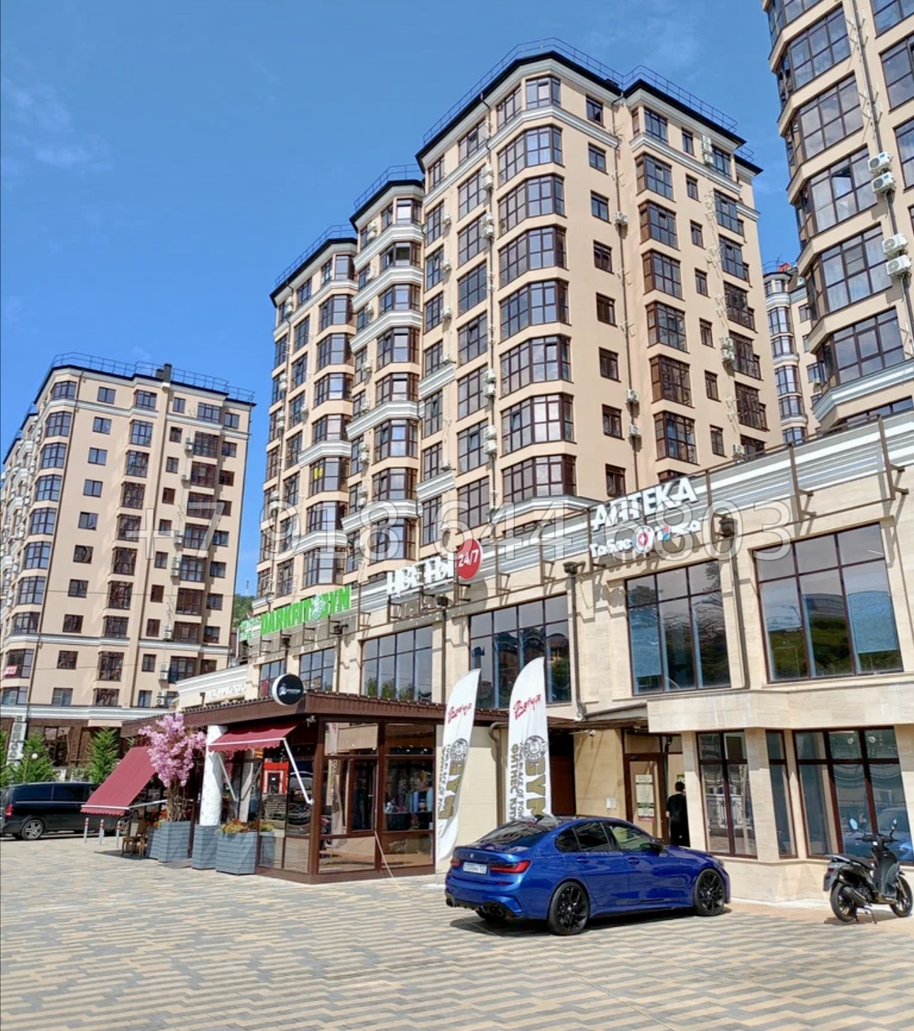 № 118 р. Квартира в новом хорошем доме. Хороший ремонт. ЖК Новая Заря Сочи - миниатюра 13