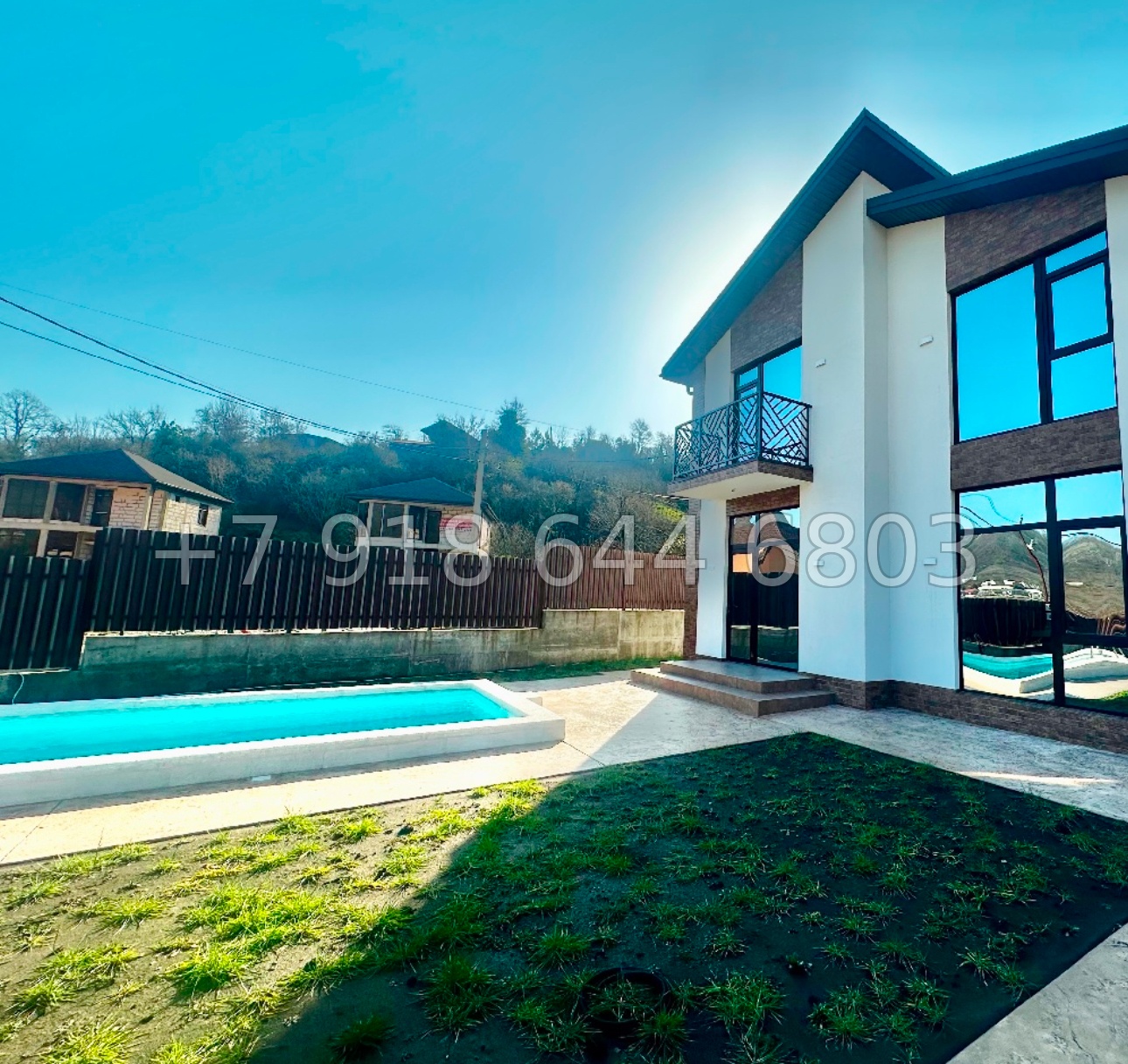 № 86 А. Дом с бассейном  - миниатюра 3