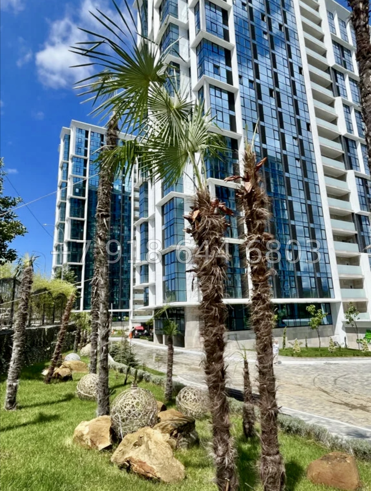 № 161 п. ЖК Сочи Парк. Квартира с кроватью  - миниатюра 20