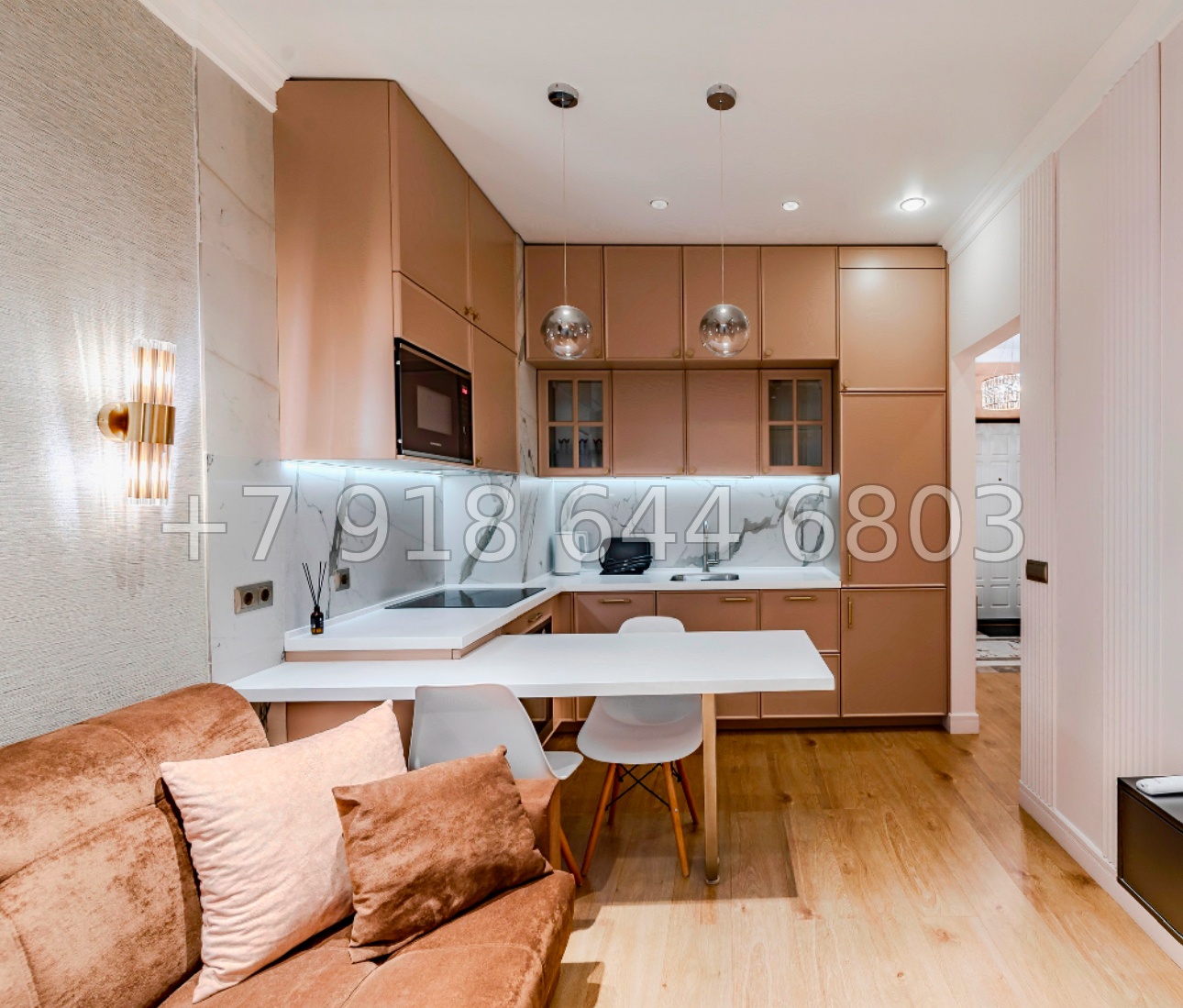 № 19р. Квартира с бассейном в Сочи.  Дорогой и качественный ремонт  - миниатюра 8