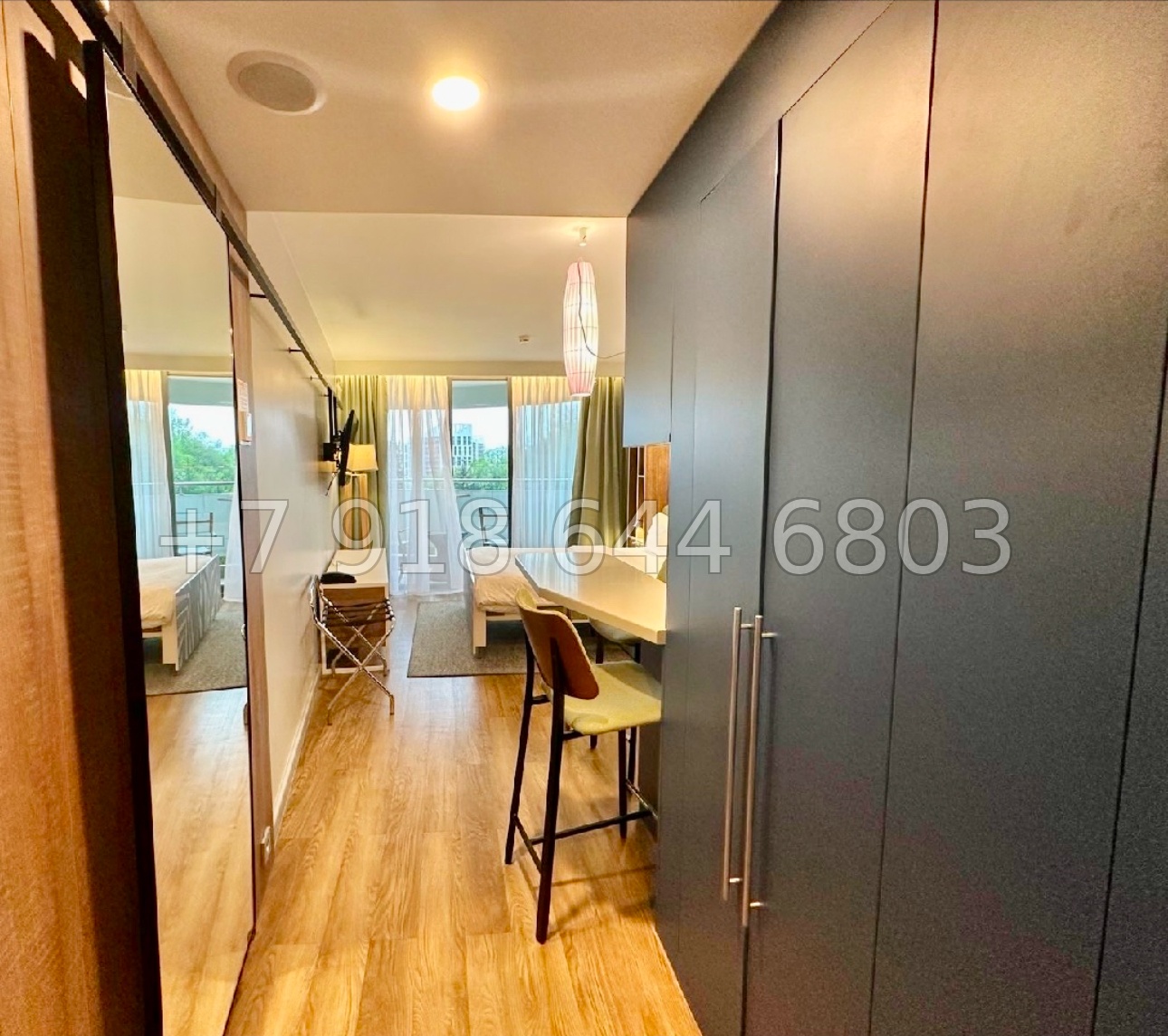 № 60 ш. Апартаменты со своим бассейном и пляжем в Сочи  - миниатюра 15