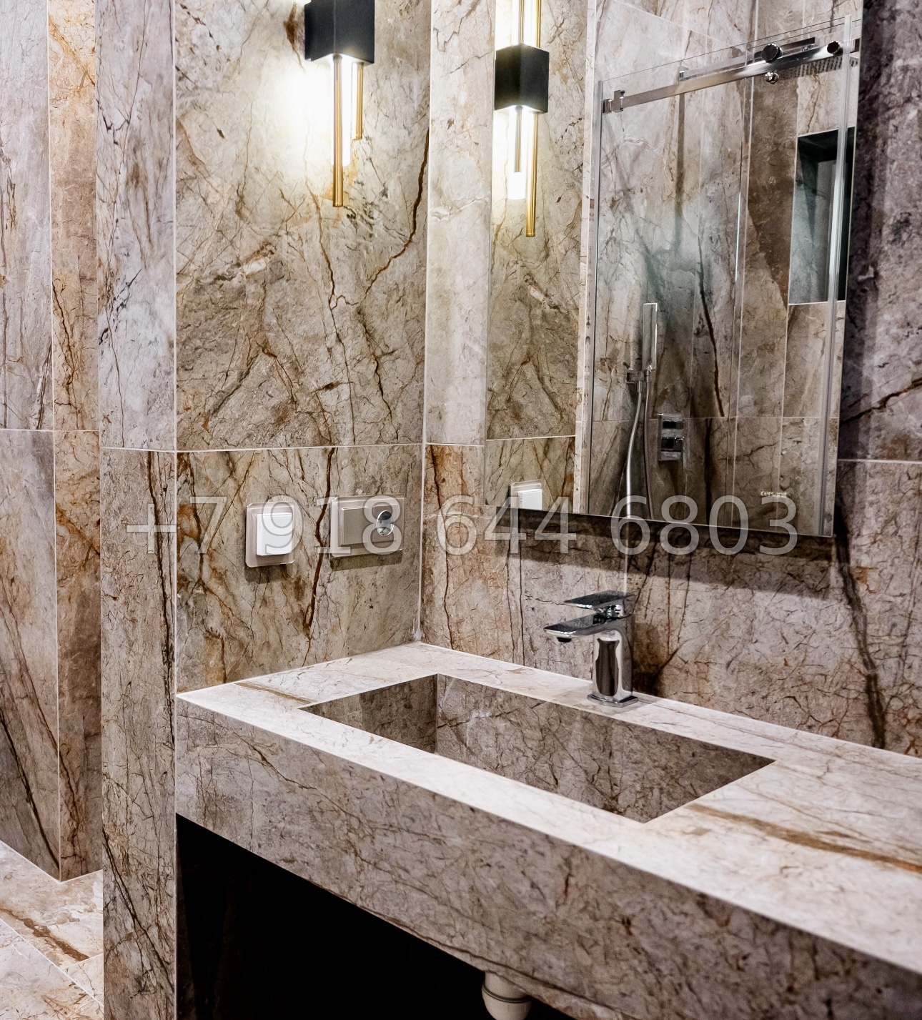 № 25В. Роскошный дом из бруса в городе Сочи с бассейном  - миниатюра 54