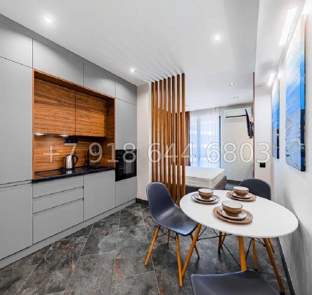 № 354 р. ЖК Сокол Сочи. Квартира в доме Бизнес класса  - миниатюра 14