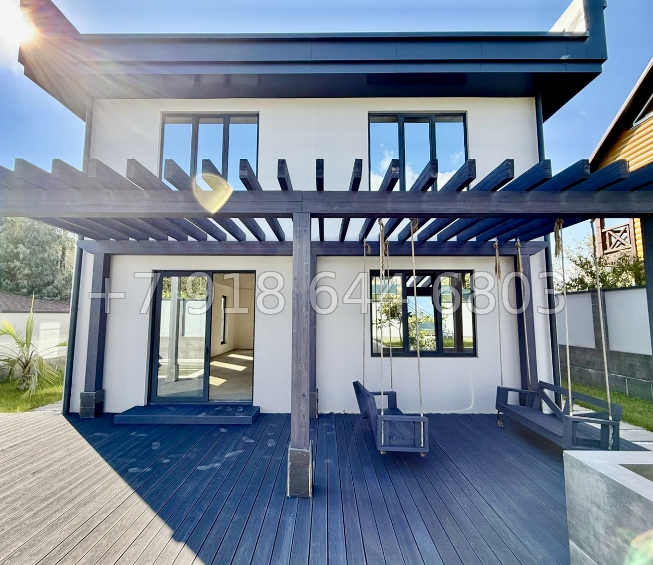 № 25 Б. Дом с бассейном в Адлере  - миниатюра 3