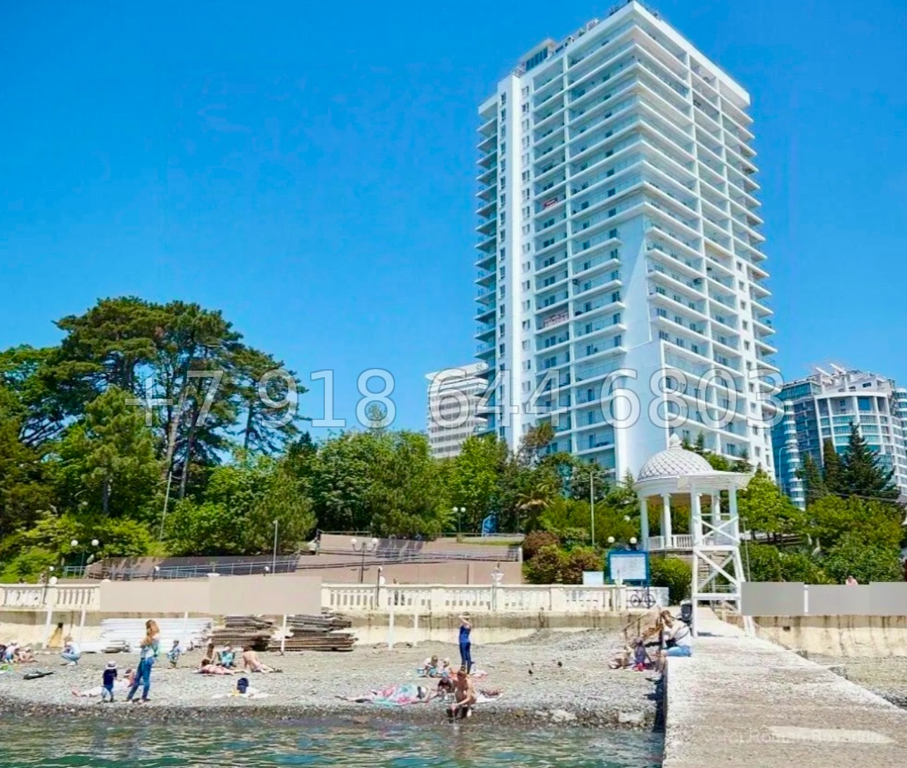 № 43 е. Квартира в ЖК Панорама Парк Сочи  - миниатюра 26