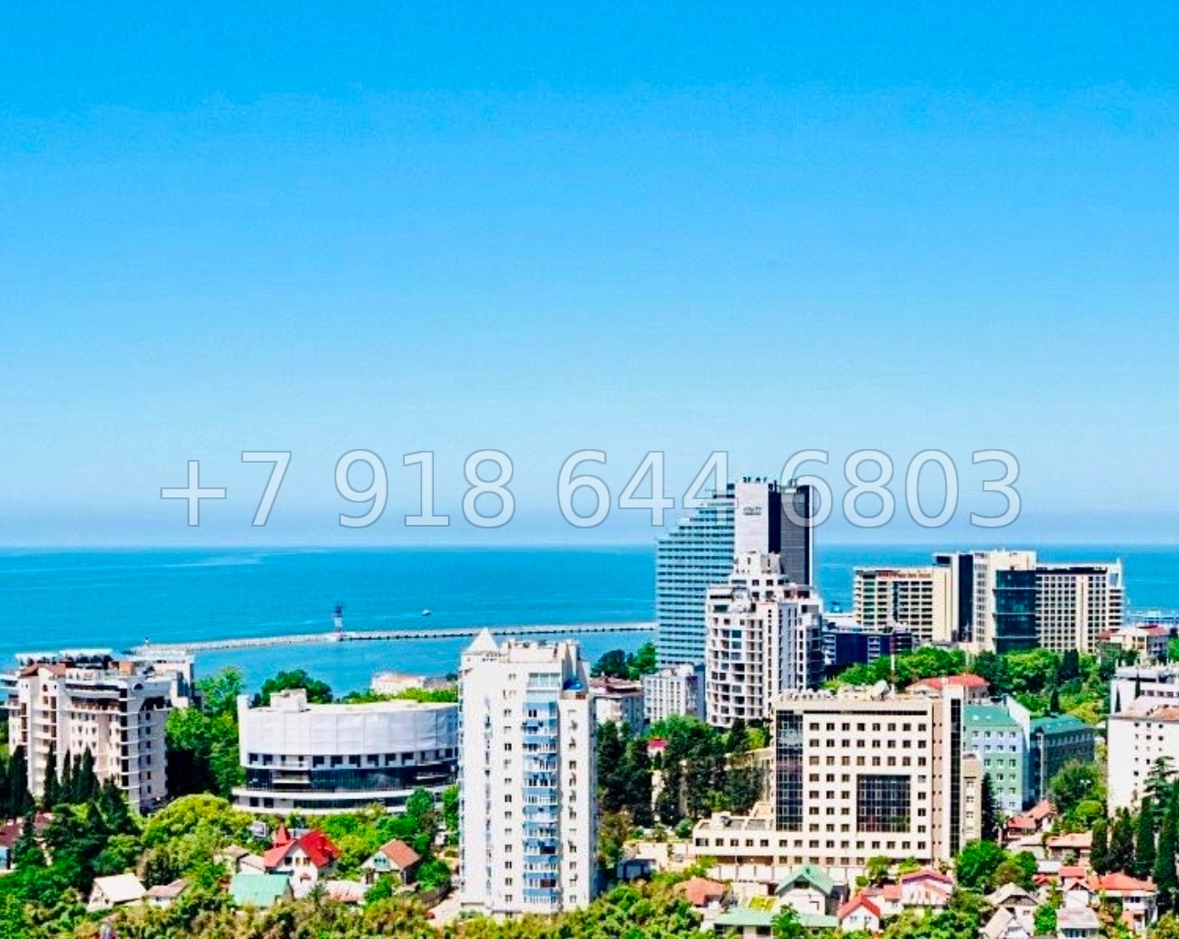 № 71р. Квартира в центре Сочи. Район Светлана низ. Дорогой ремонт  - миниатюра 12