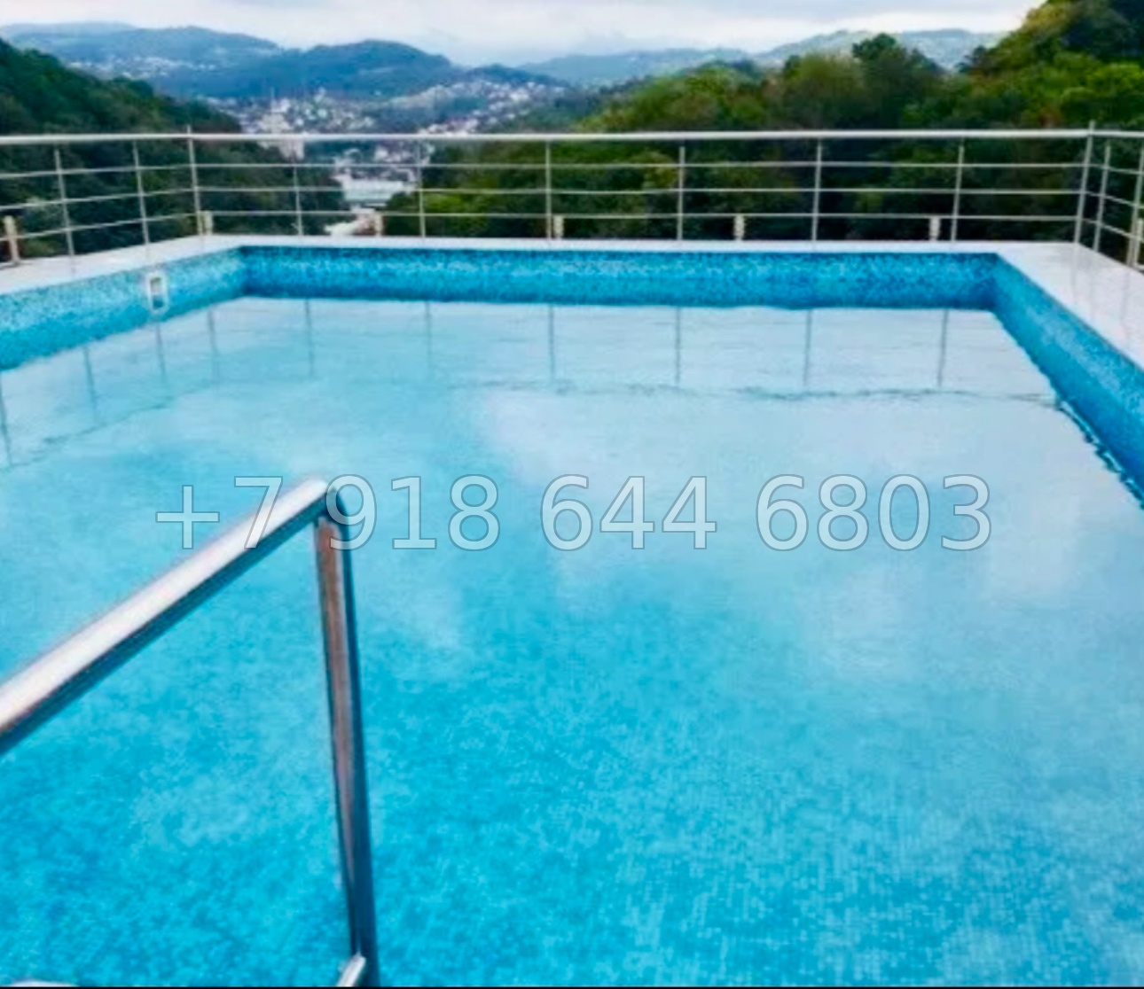 № 416 р. Квартира с бассейном в Сочи  - миниатюра 3