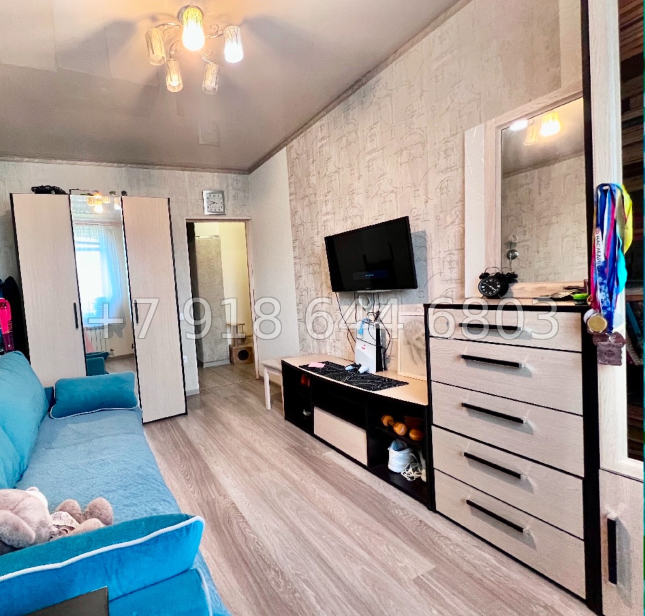 № 571 р. Трёхкомнатная Квартира в Сириусе  - миниатюра 19