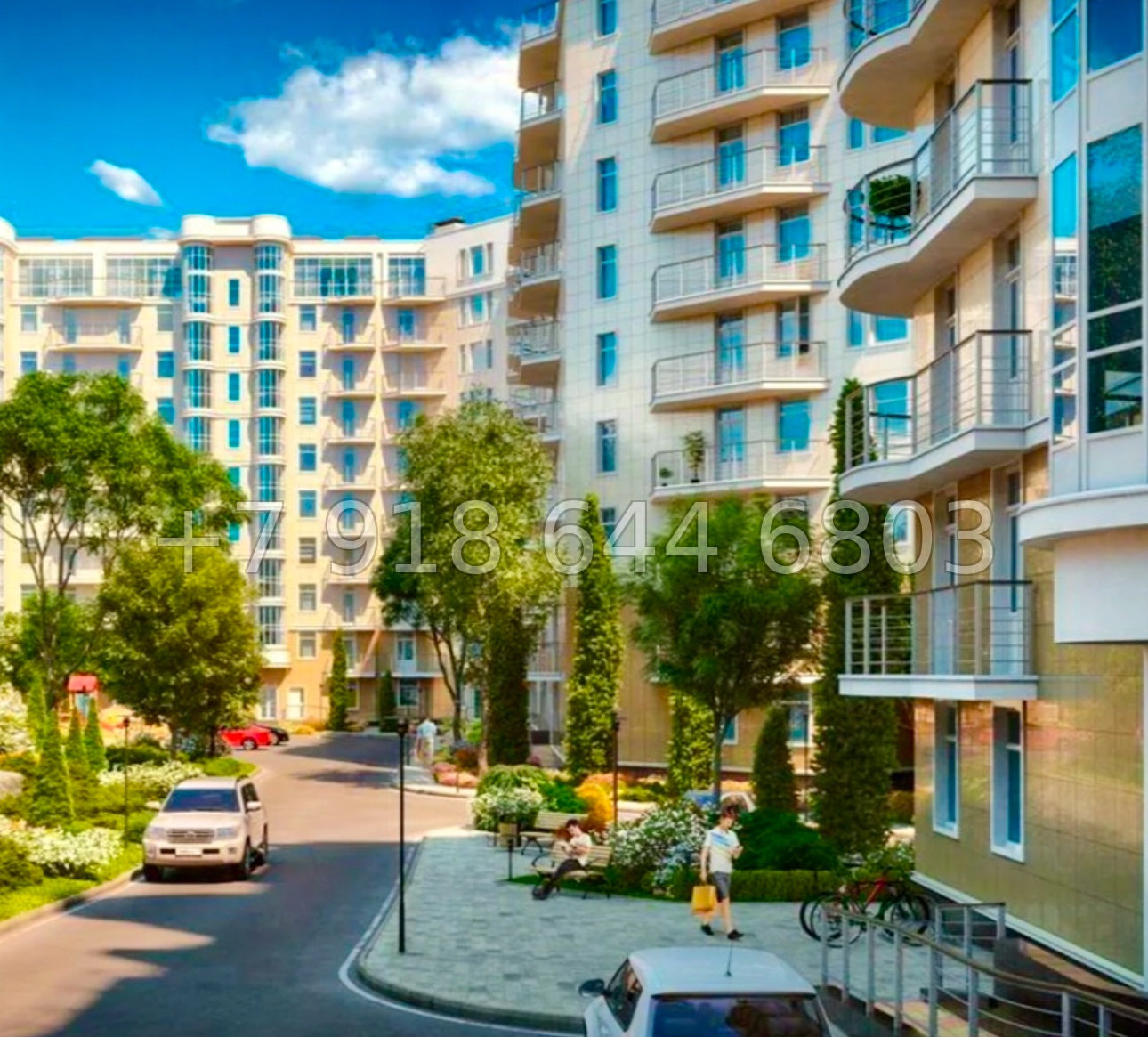 № 19е. Пентхаус в Сириусе ЖК Солнечный город  - миниатюра 35