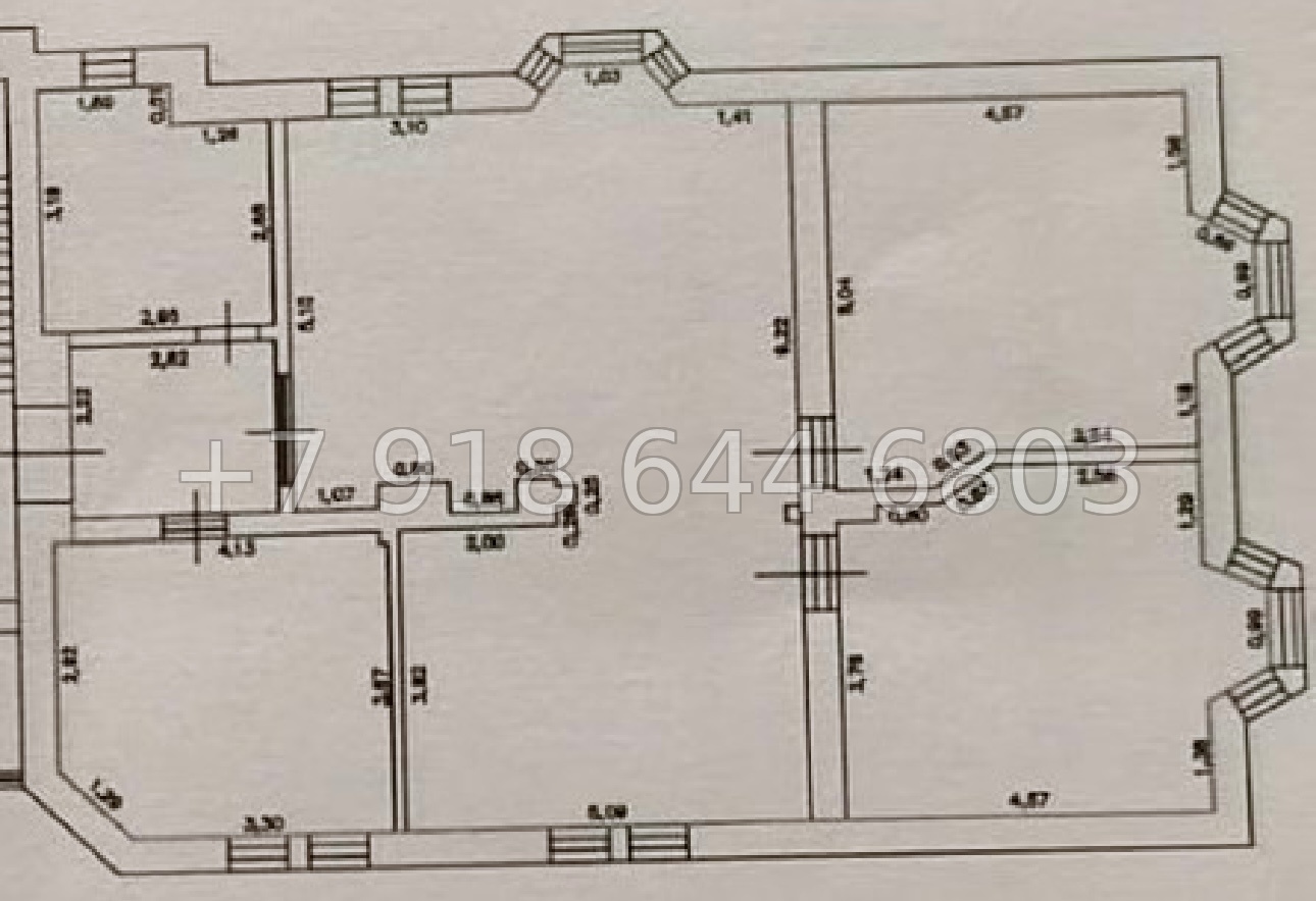 № 61 е. Дом с историей. Трёхкомнатная квартира в Сочи  - миниатюра 15