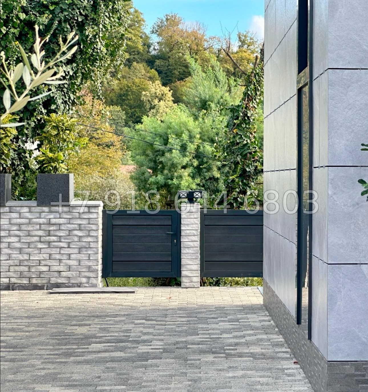 № 87 Б. Дом с видом на Олимпийский парк. Современный дом в Адлере  - миниатюра 5