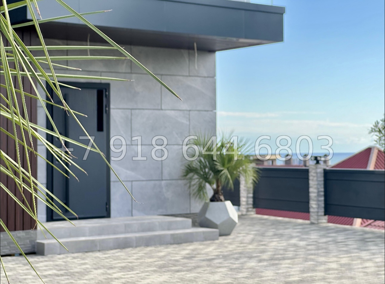 № 87 Б. Дом с видом на Олимпийский парк. Современный дом в Адлере  - миниатюра 22