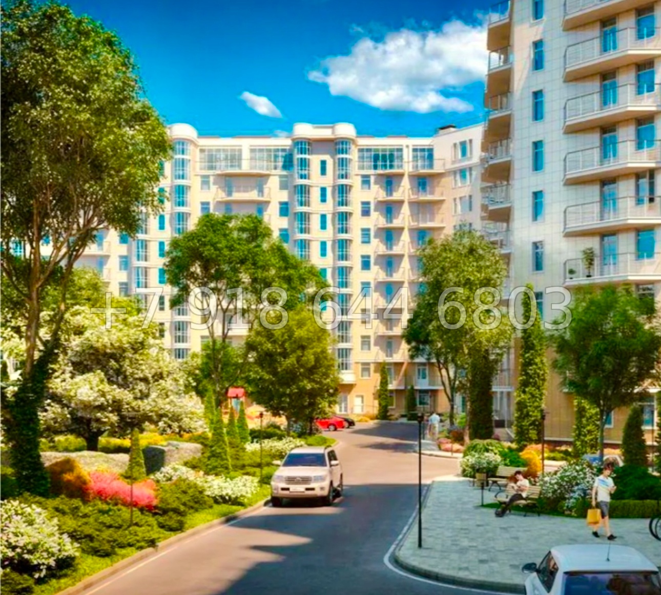 № 19е. Пентхаус в Сириусе ЖК Солнечный город  - миниатюра 34