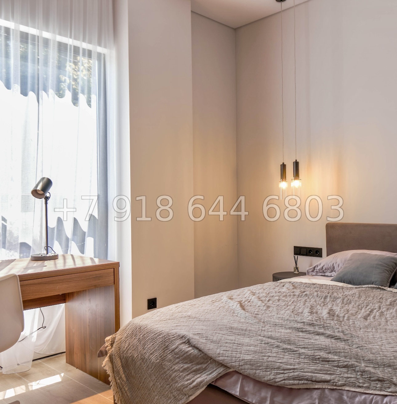 № 13 В. Современный дом с бассейном в Адлере с ремонтом и техникой  - миниатюра 25