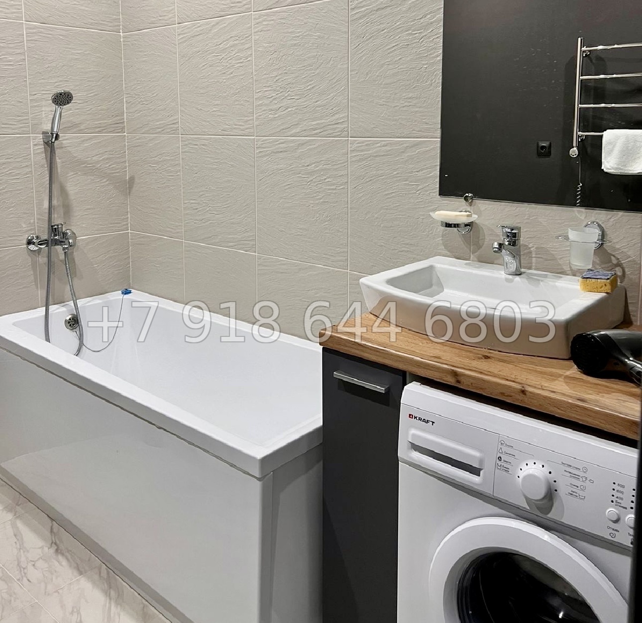 № 365 р. Квартира с видом на море в ЖК Посейдон Сочи  - миниатюра 8