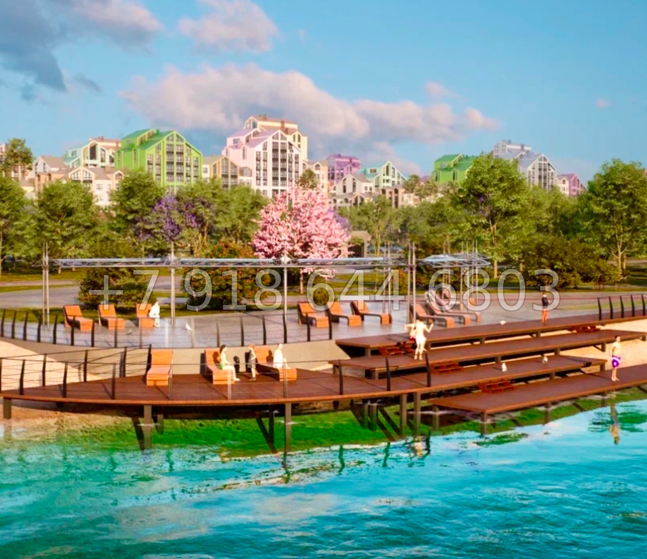 № 12ю. Мой любимый ЖК в Крыму на море ЖК Мойнако Ривьера  - миниатюра 16