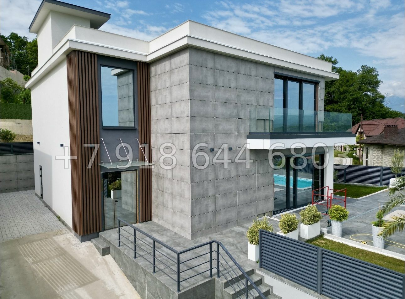 № 48 Б. Дом с бассейном в Адлере  - миниатюра 29