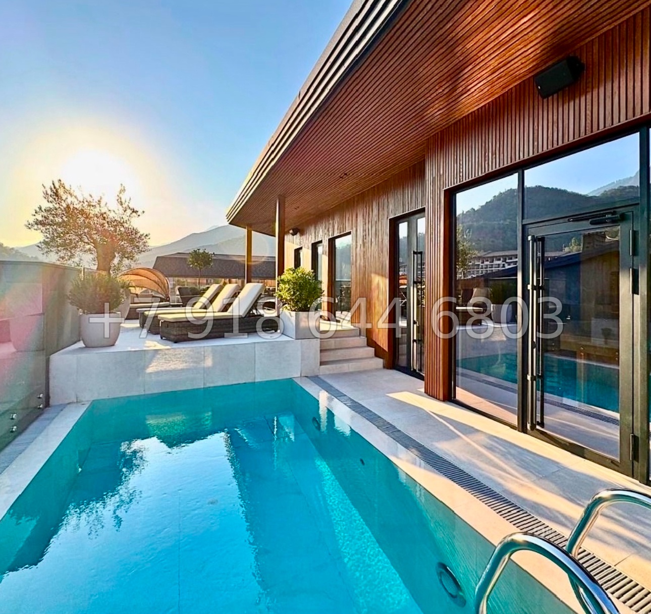 № 43 п. Дом с бассейном на Красной Поляне  - миниатюра 2