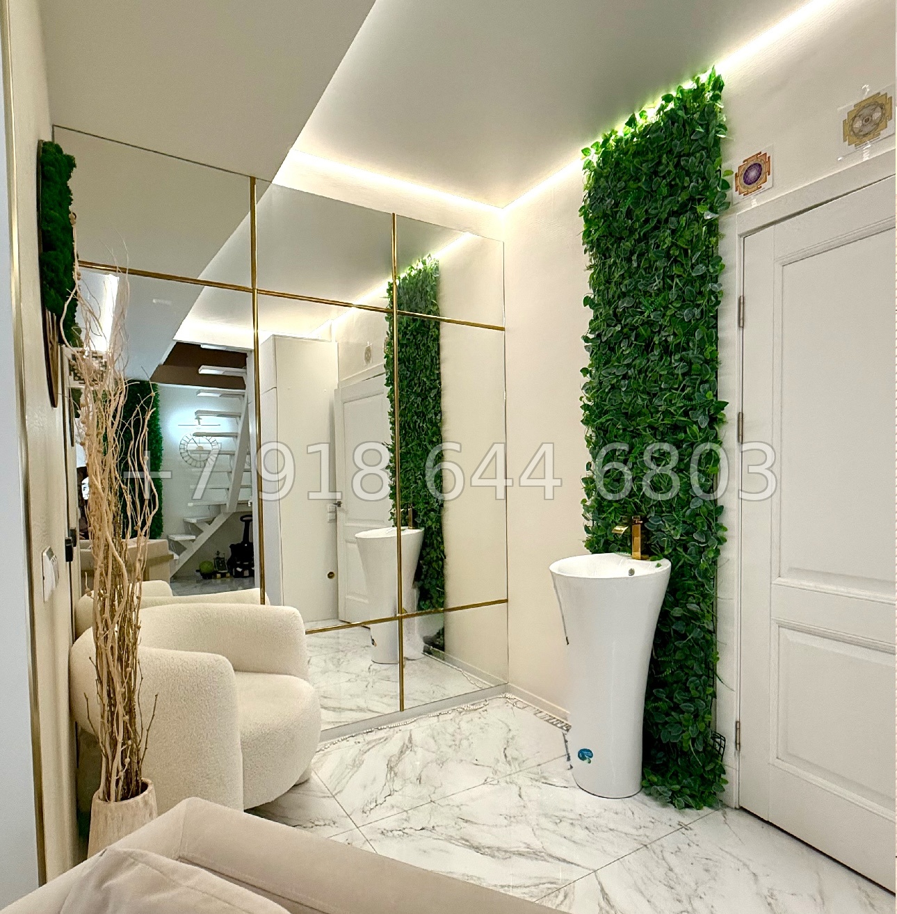 № 220 р. Трёхкомнатная Квартира в Адлере ЖК Кристалл  - миниатюра 20