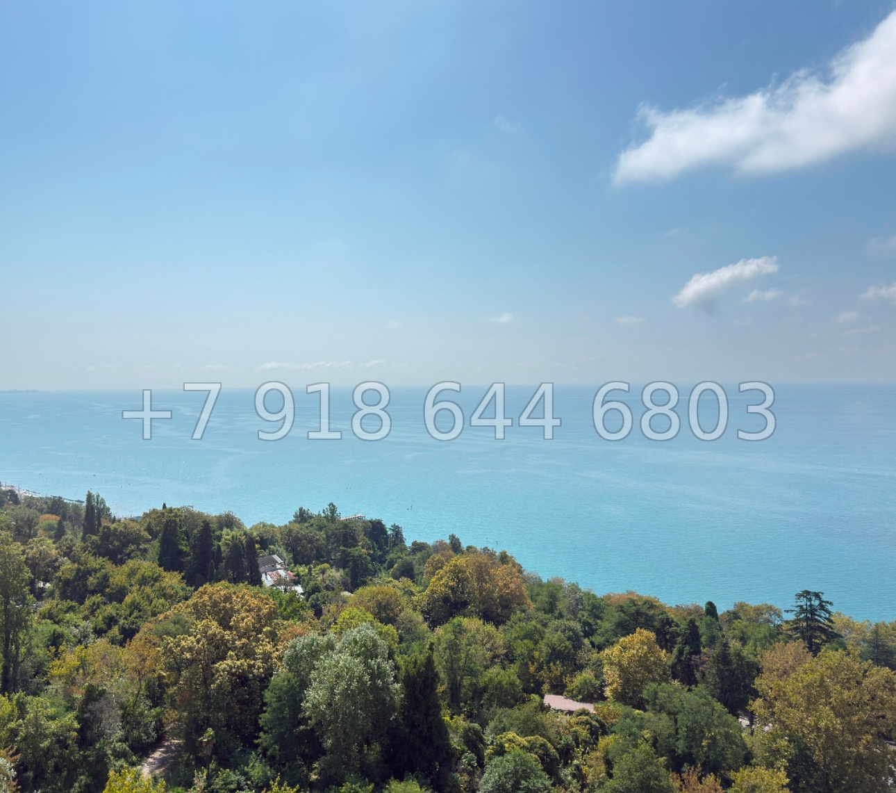 № 576 р. Двухкомнатная квартира с прямым видом на море в городе Сочи  - миниатюра 21