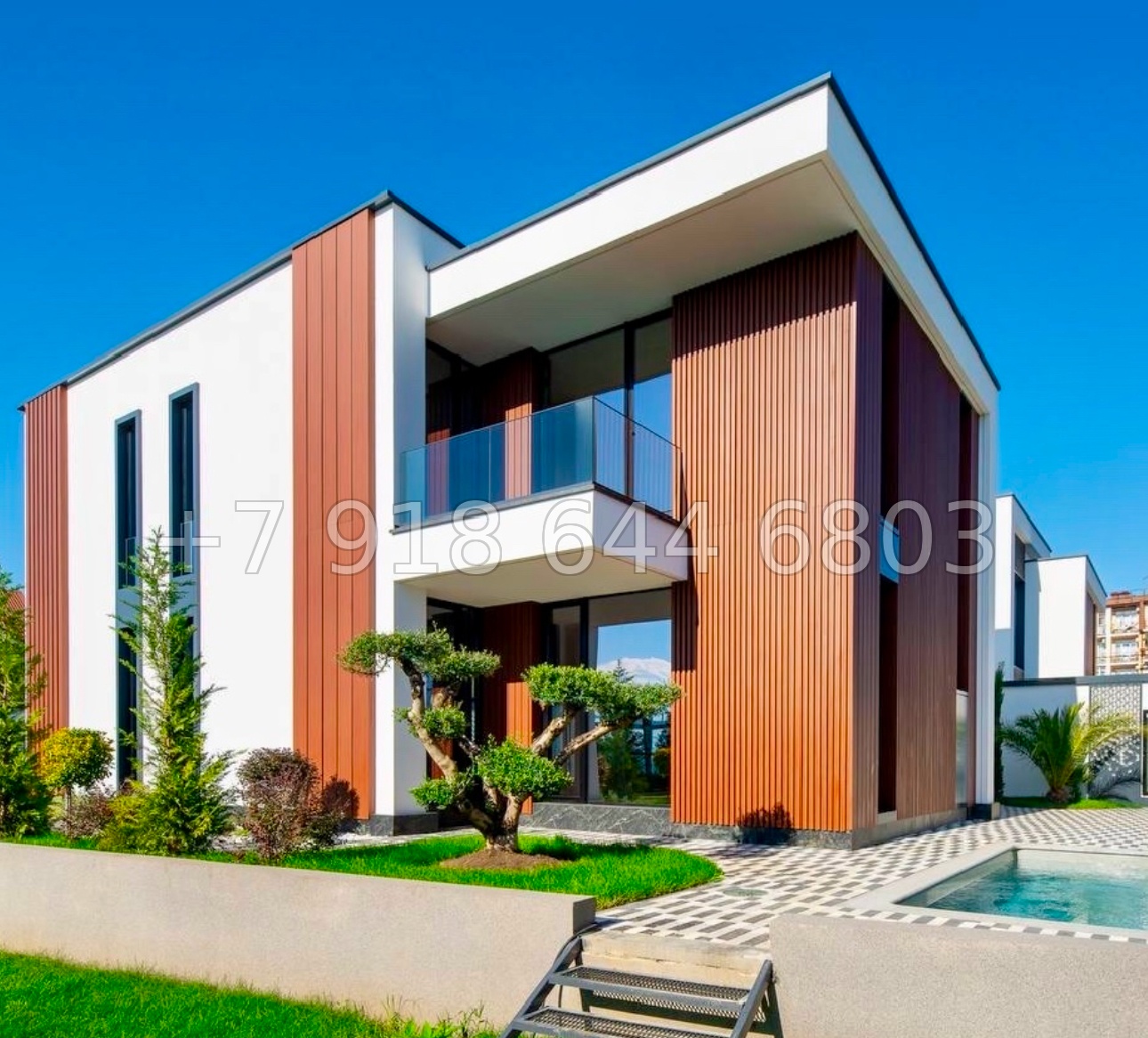 № 83 В. Дом в Сириусе. Дом с бассейном  - миниатюра 4