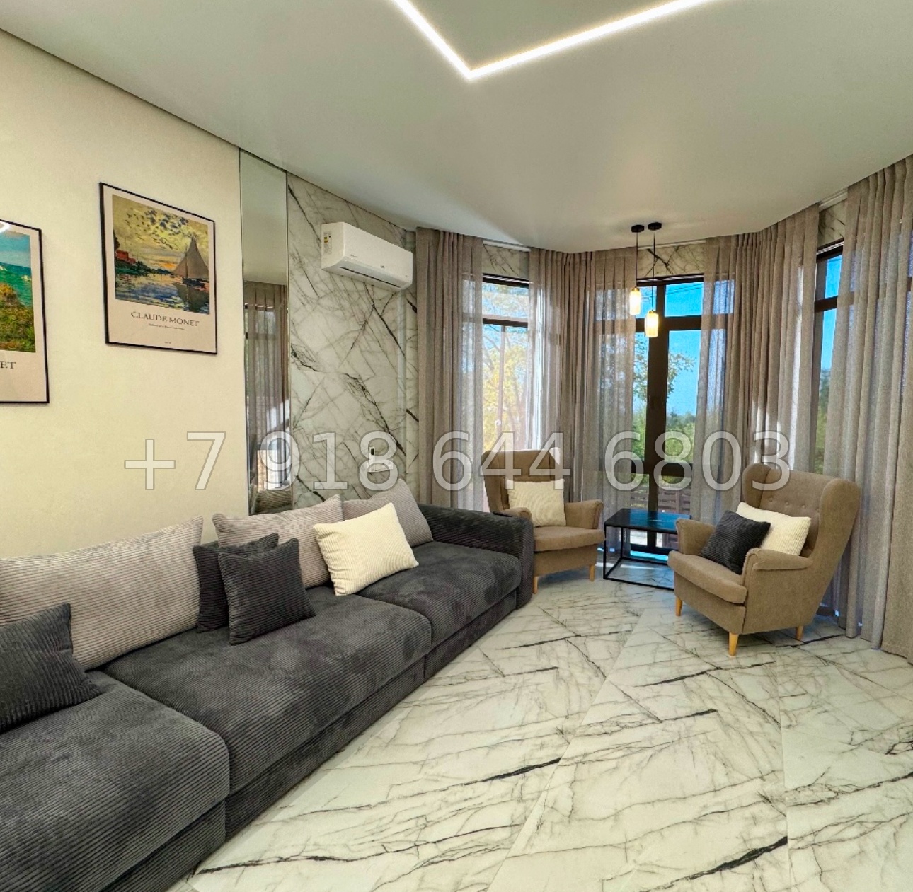 № 108 В. Дом с ремонтом и бассейном в Адлере  - миниатюра 11