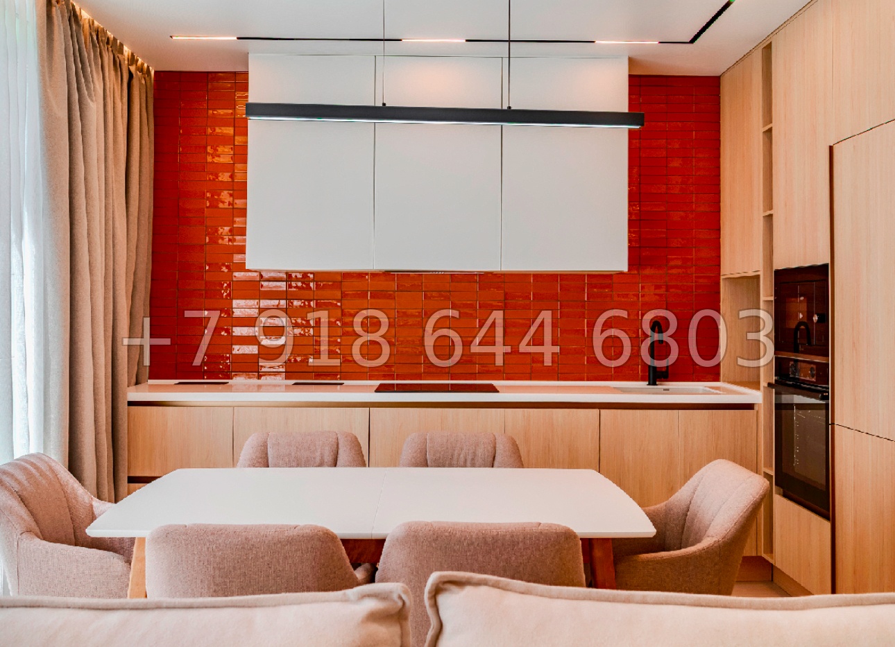 № 18р. Квартира с хорошим дорогим ремонтом в ЖК 123 Сочи  - миниатюра 9