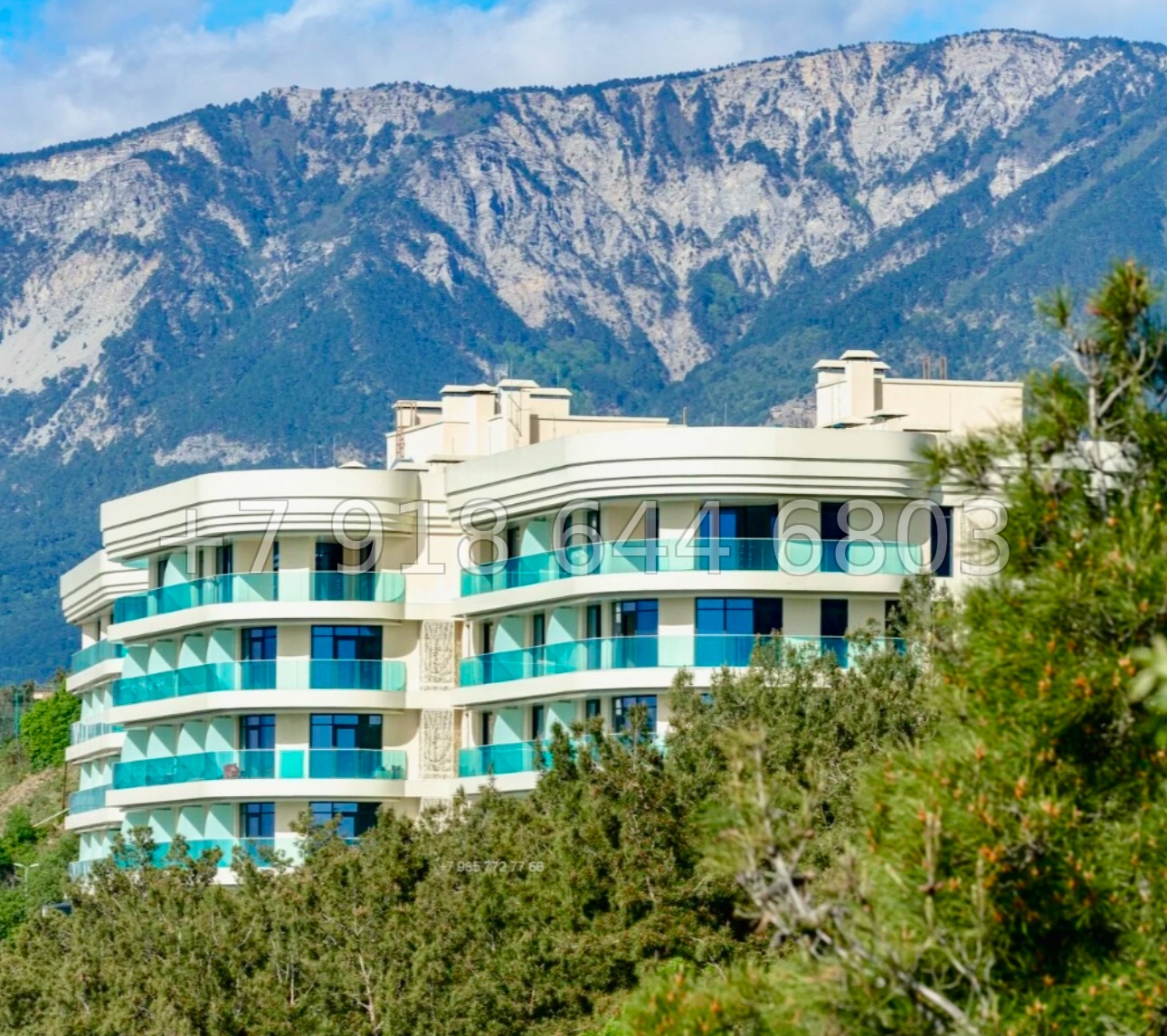 № 54 г. Центр Ялты. АК Sky Plaza 3. Апартаменты на море - миниатюра 28