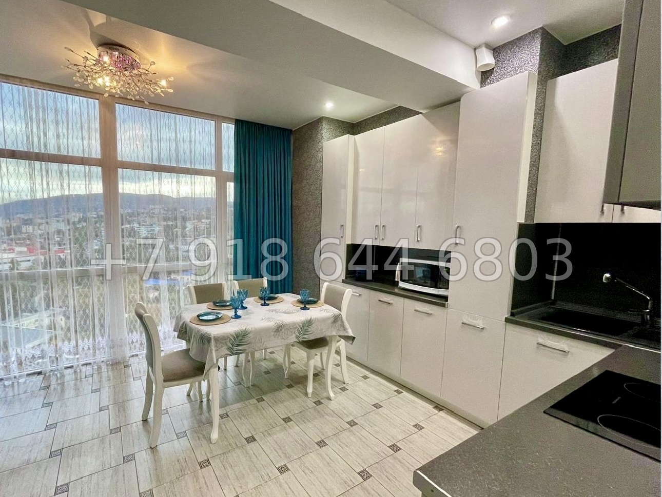 № 49р. Квартира в центре города Сочи с хорошим видом  - миниатюра 15