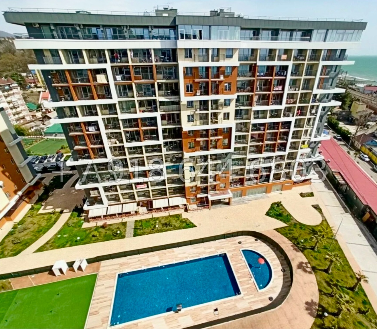 № 463 р. Квартира у моря в Сочи Дагомысе  - миниатюра 22