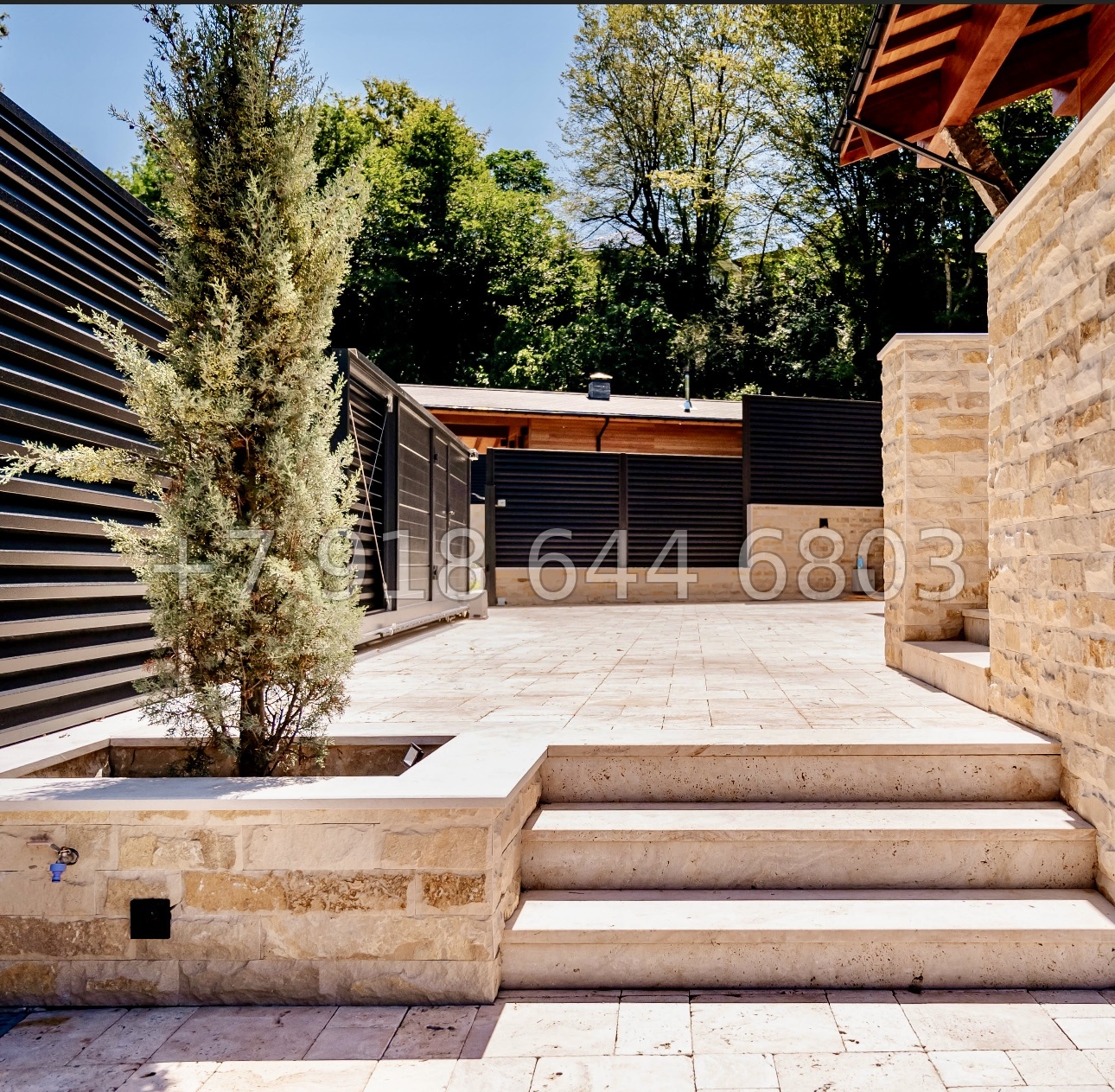 № 25В. Роскошный дом из бруса в городе Сочи с бассейном  - миниатюра 58