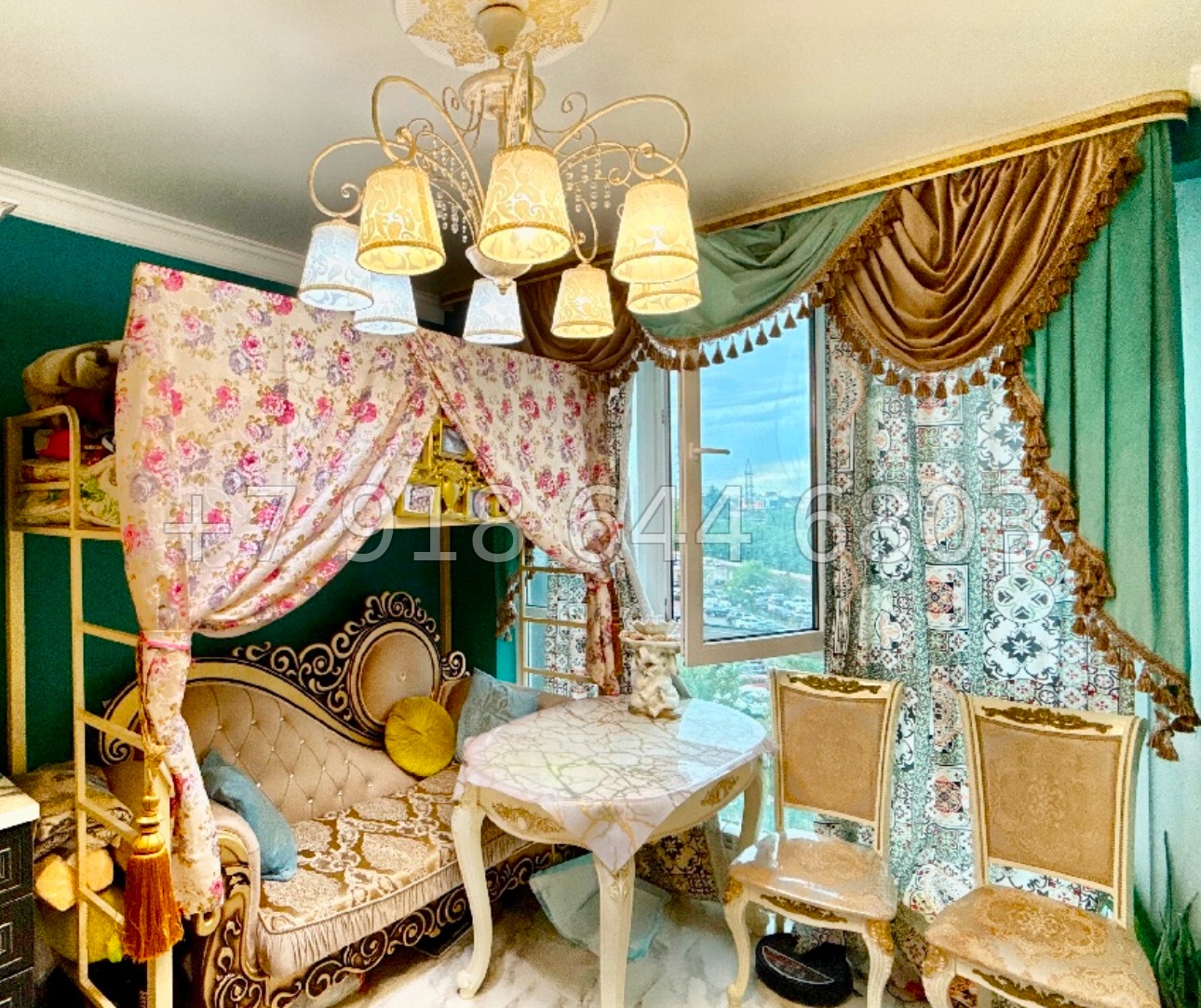 № 225 р. ЖК 123 Сочи. Квартира с необычным ремонтом  - миниатюра 10