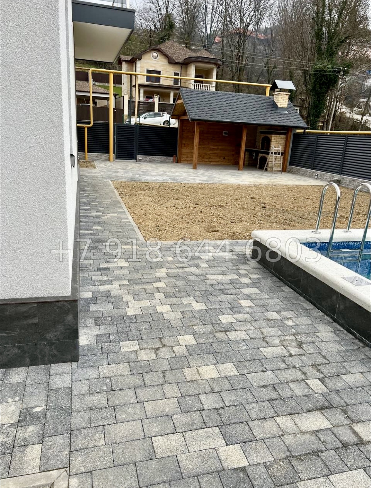 № 62 Б. Дома в Дагомысе с бассейном  - миниатюра 44