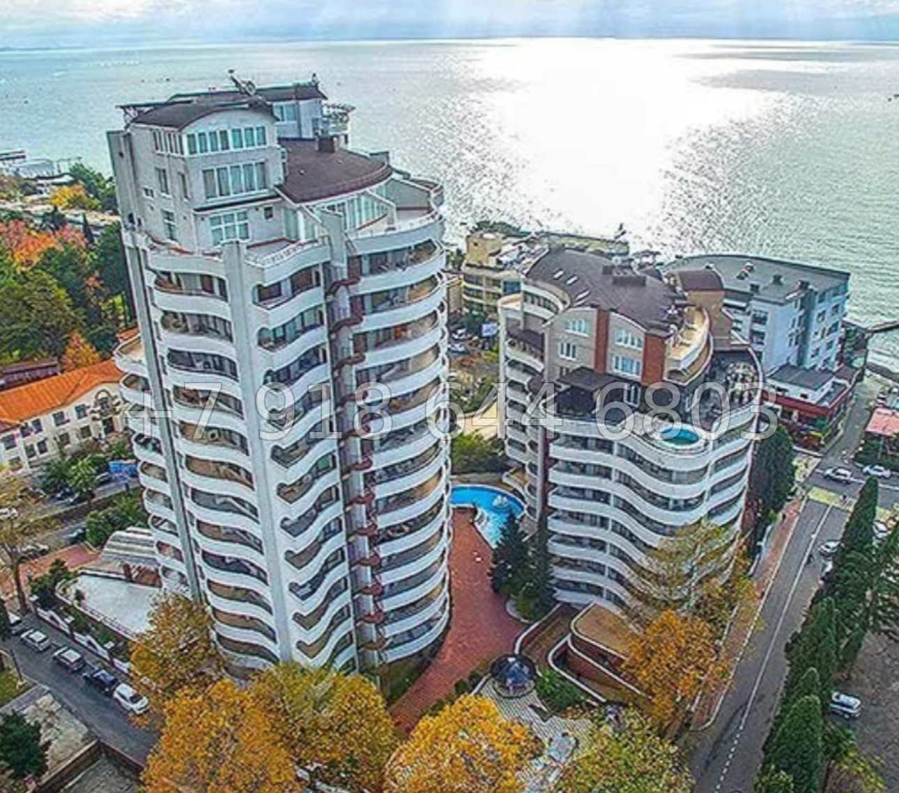 № 54 е. Квартира у моря . Район Золотого Треугольника Сочи  - миниатюра 24