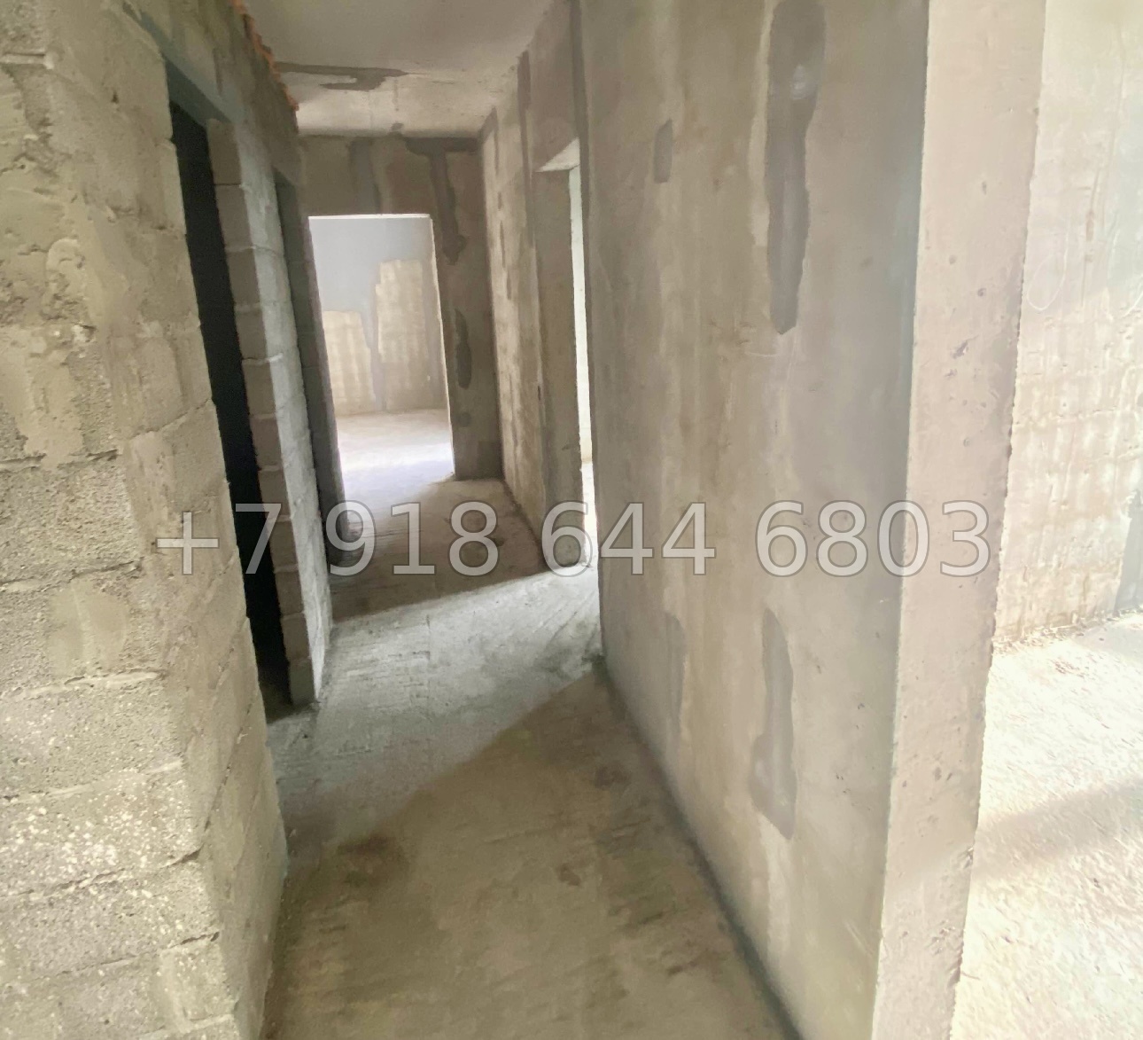 № 296 р. Квартира без ремонта. Вид на Чёрное море. Адлер  - миниатюра 8