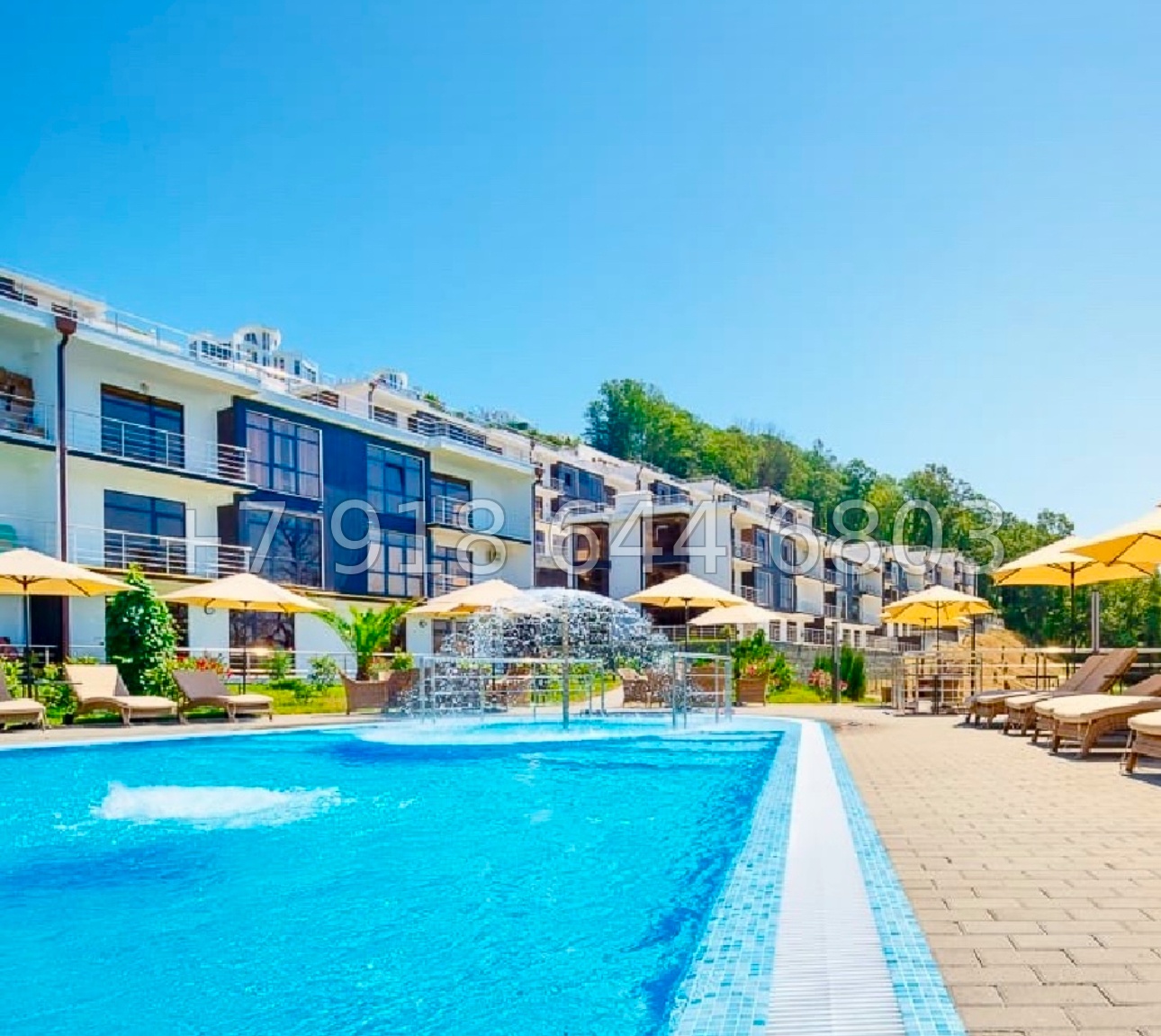 № 504 р. ЖК Лазурный Берег. Квартира с видом на море  - миниатюра 24