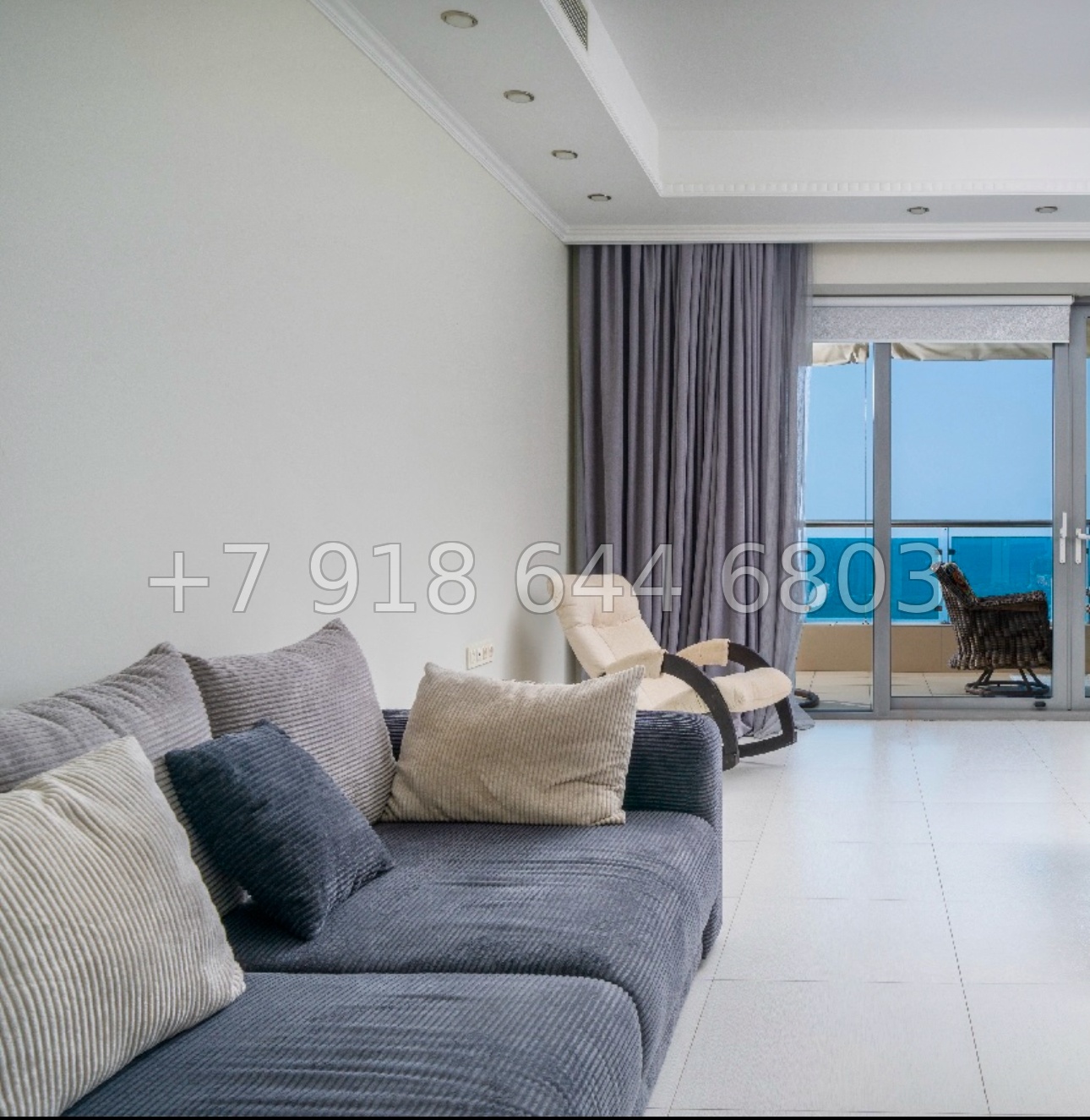 № 20е. Квартира с прекрасным видом на Чёрное море в городе Сочи ЖК Идеал Хаус - миниатюра 9