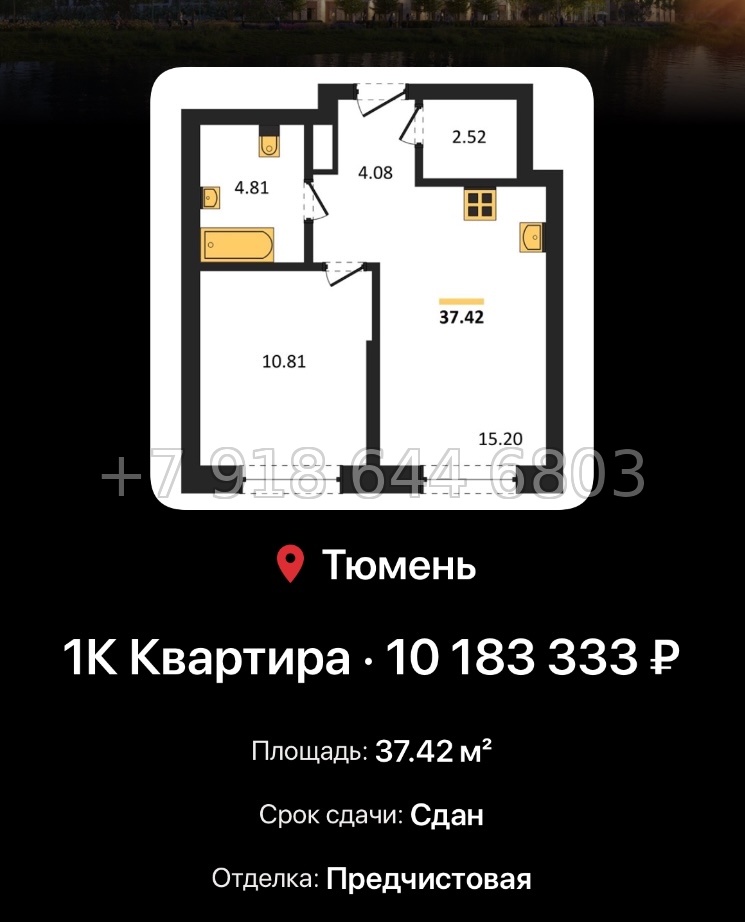№ 3. Европейский берег 2.0 Тюмень  - миниатюра 29