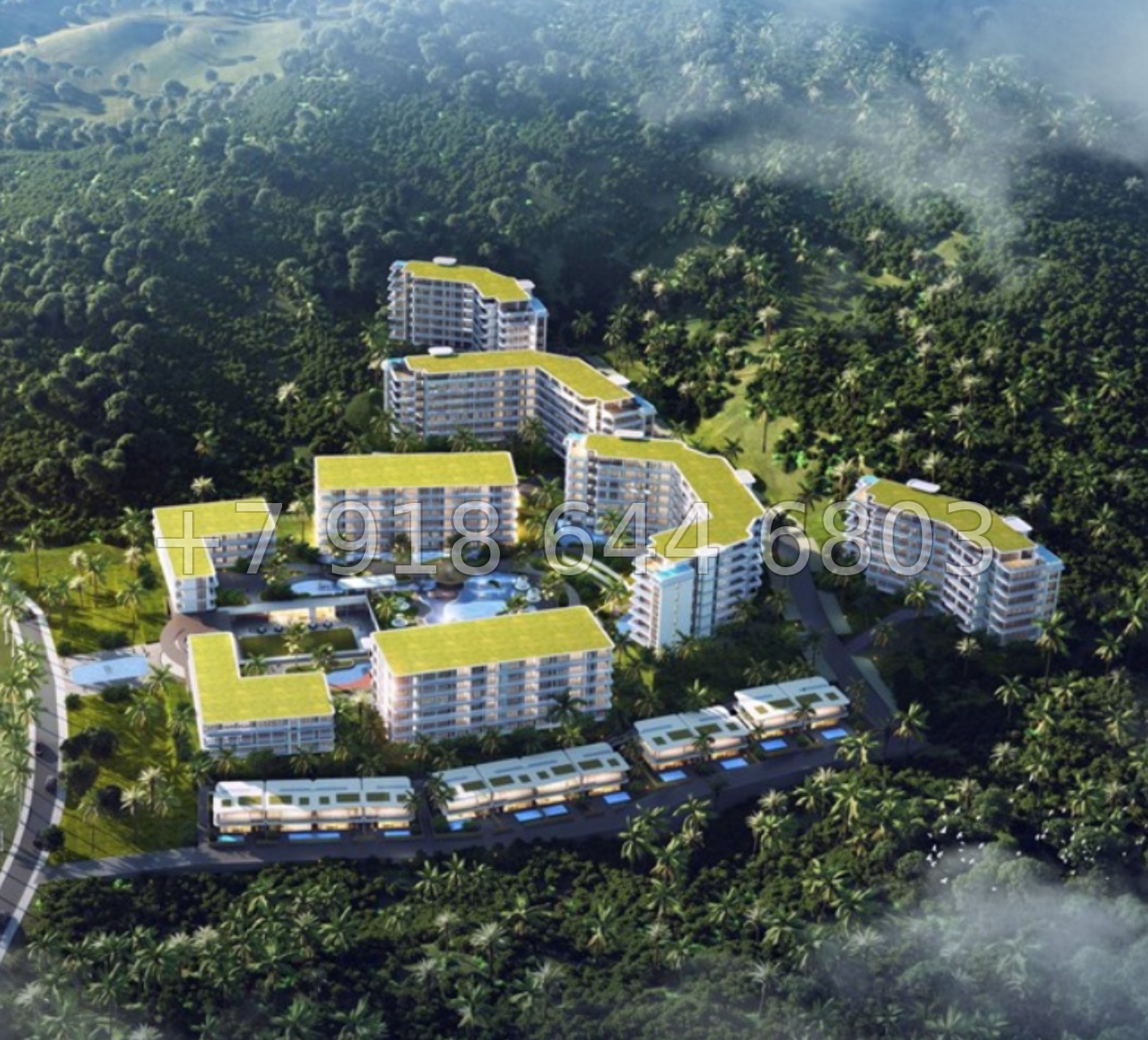 № 3. Пхукет AYANA Heights Seaview Residence T.H. Group Phuket Co., Ltd Банг Тао пляж район - миниатюра 7