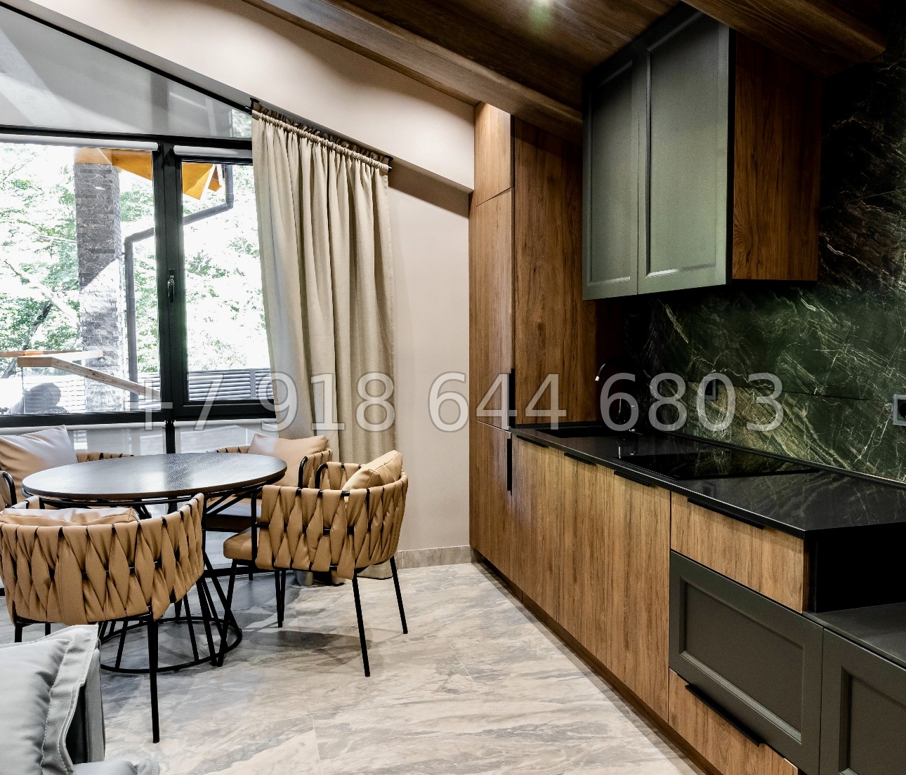 № 25В. Роскошный дом из бруса в городе Сочи с бассейном  - миниатюра 31