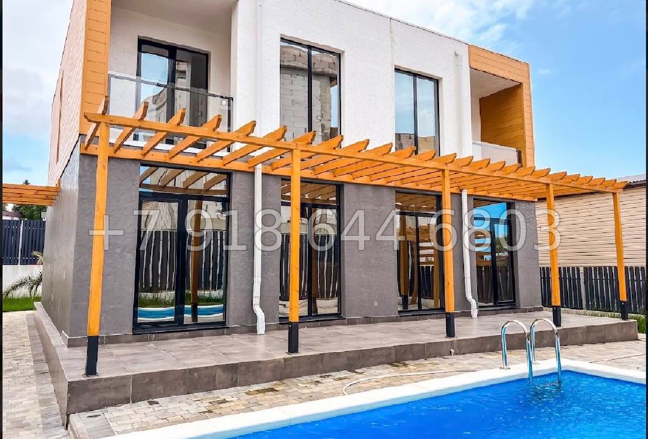 № 100 А. Дом с бассейном в Адлере  - миниатюра 3