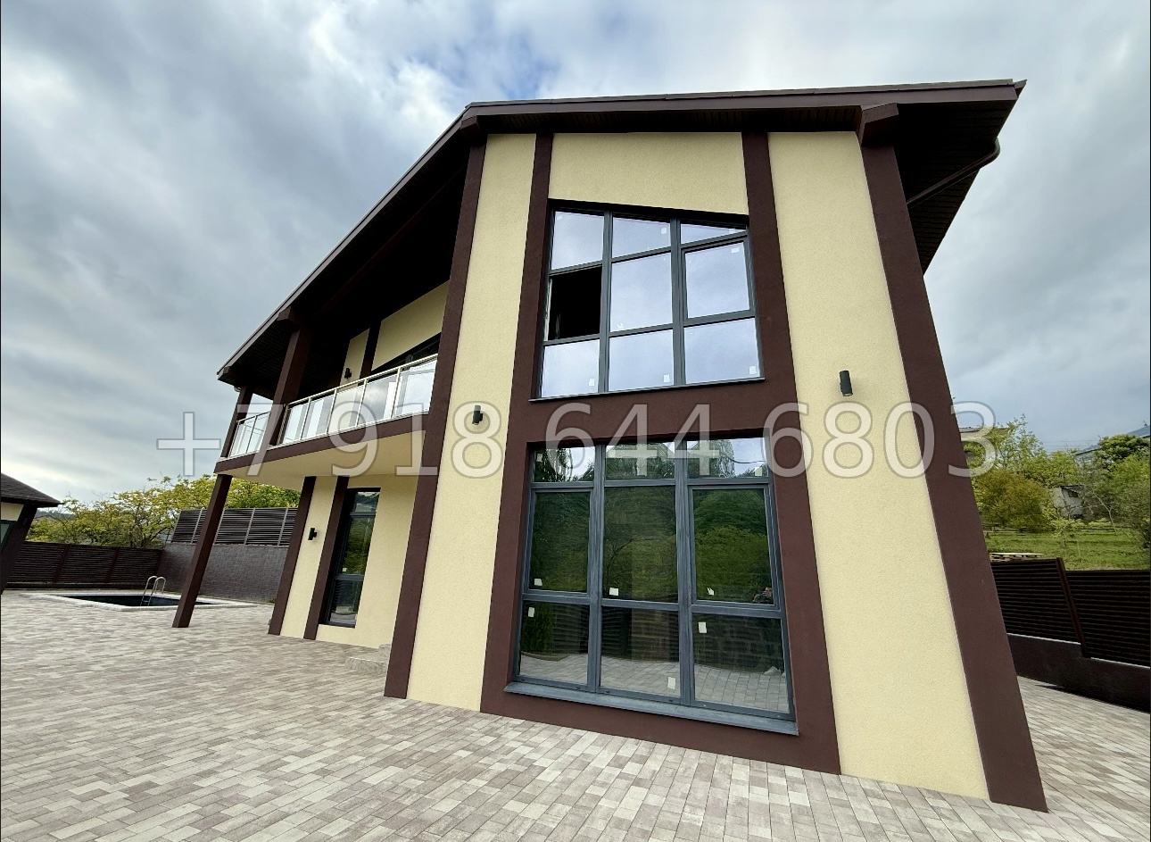 № 10 Б. Дом Шале в Адлере с бассейном  - миниатюра 6