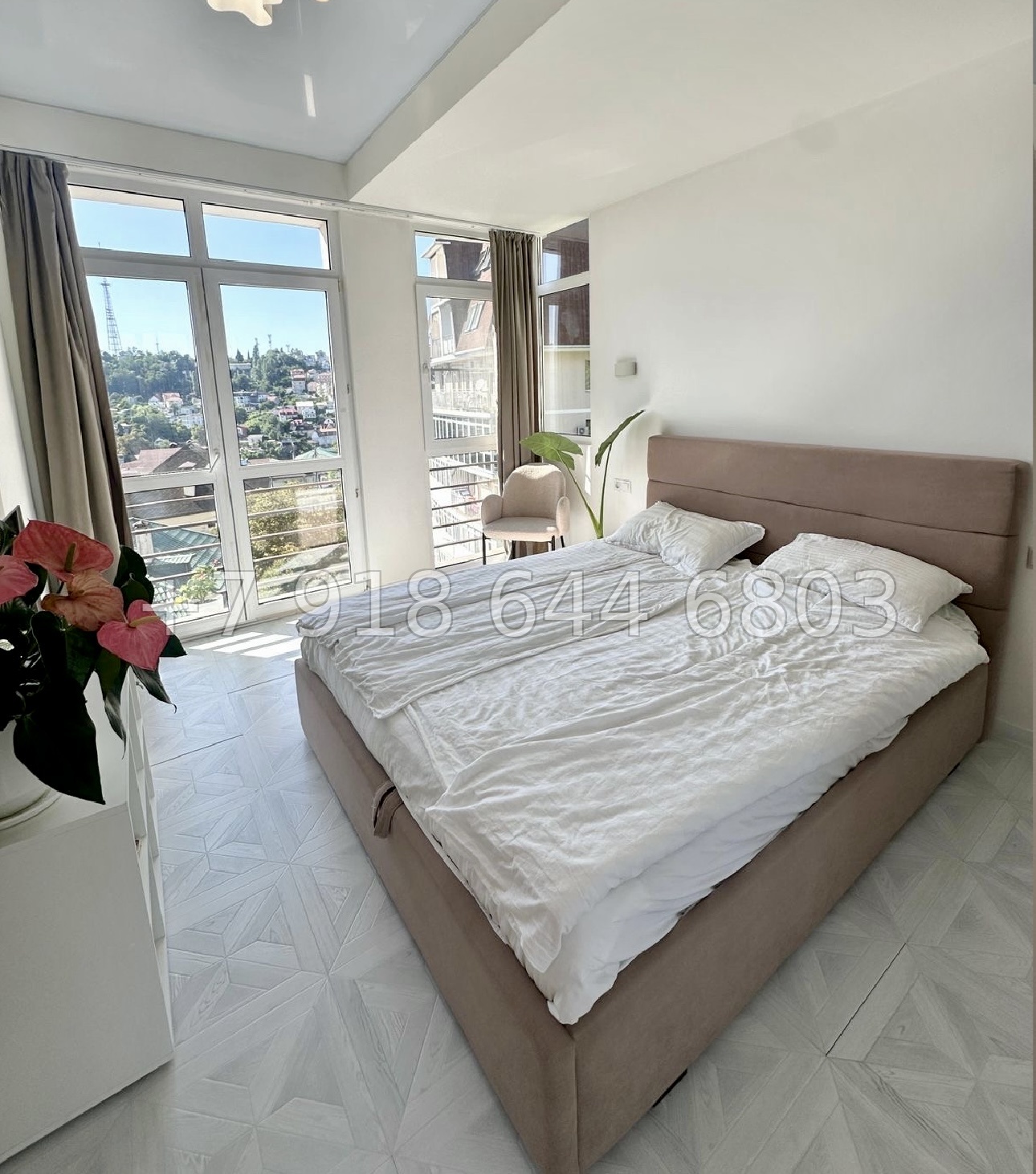 № 49 х. Двухкомнатное Жилье в центре города Сочи  - миниатюра 1