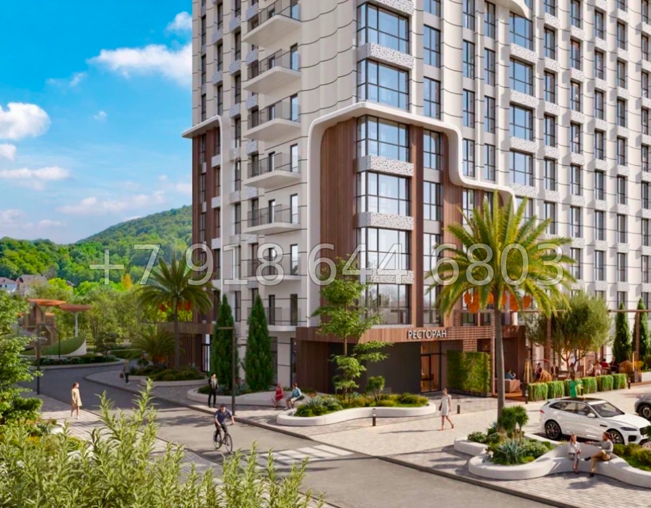 № 1 у. Квартиры в ЖК Светский Лес Сочи - миниатюра 31