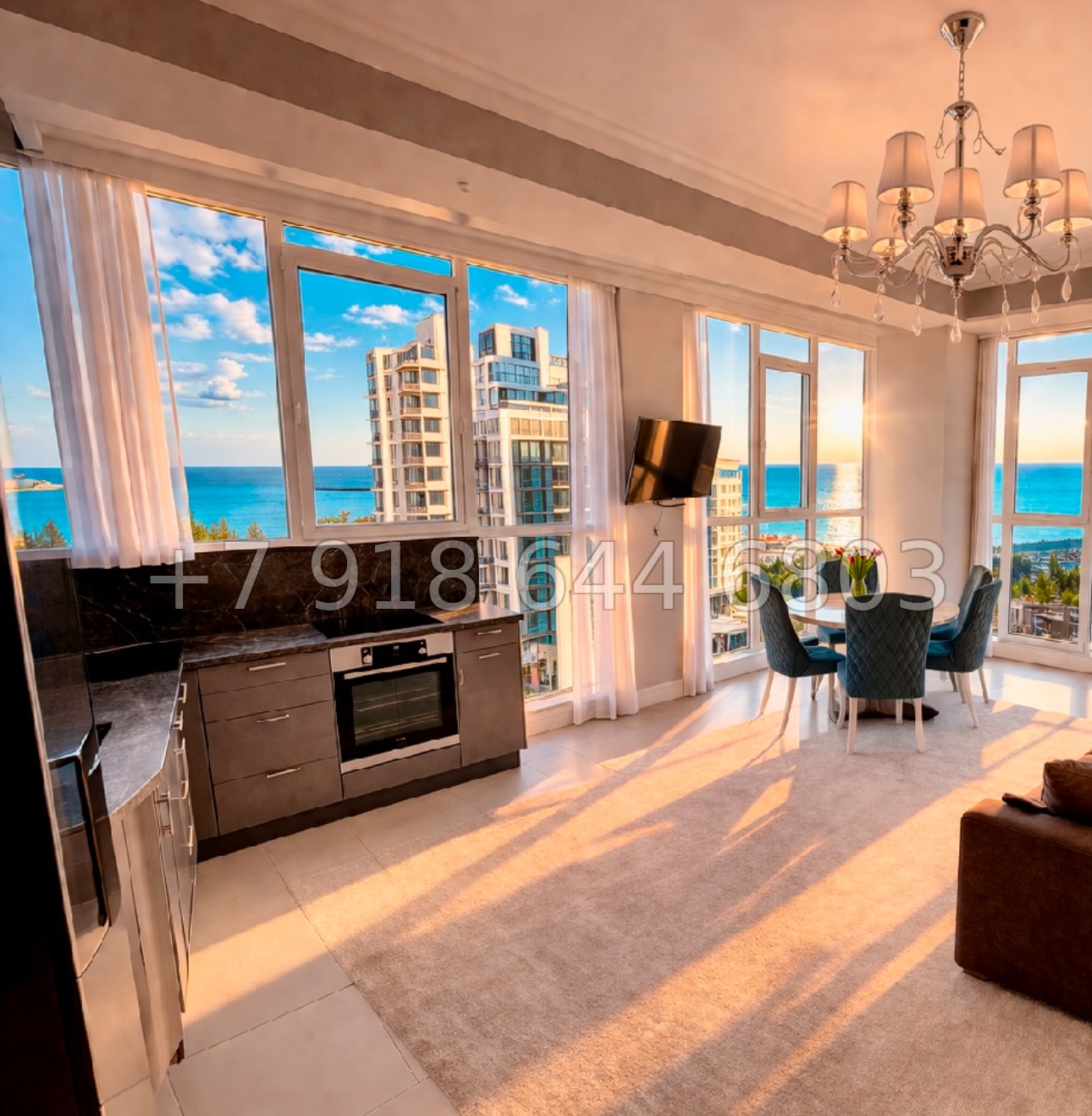 № 546 р. Квартира в центре города Сочи  - миниатюра 1