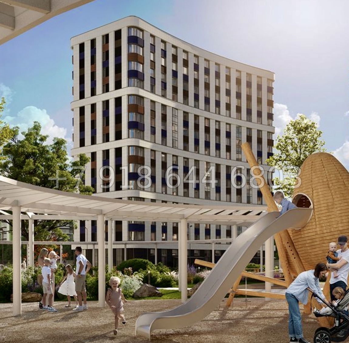 № 1ы. ЖК Авиатор Мурино . Метро Девяткино - миниатюра 1