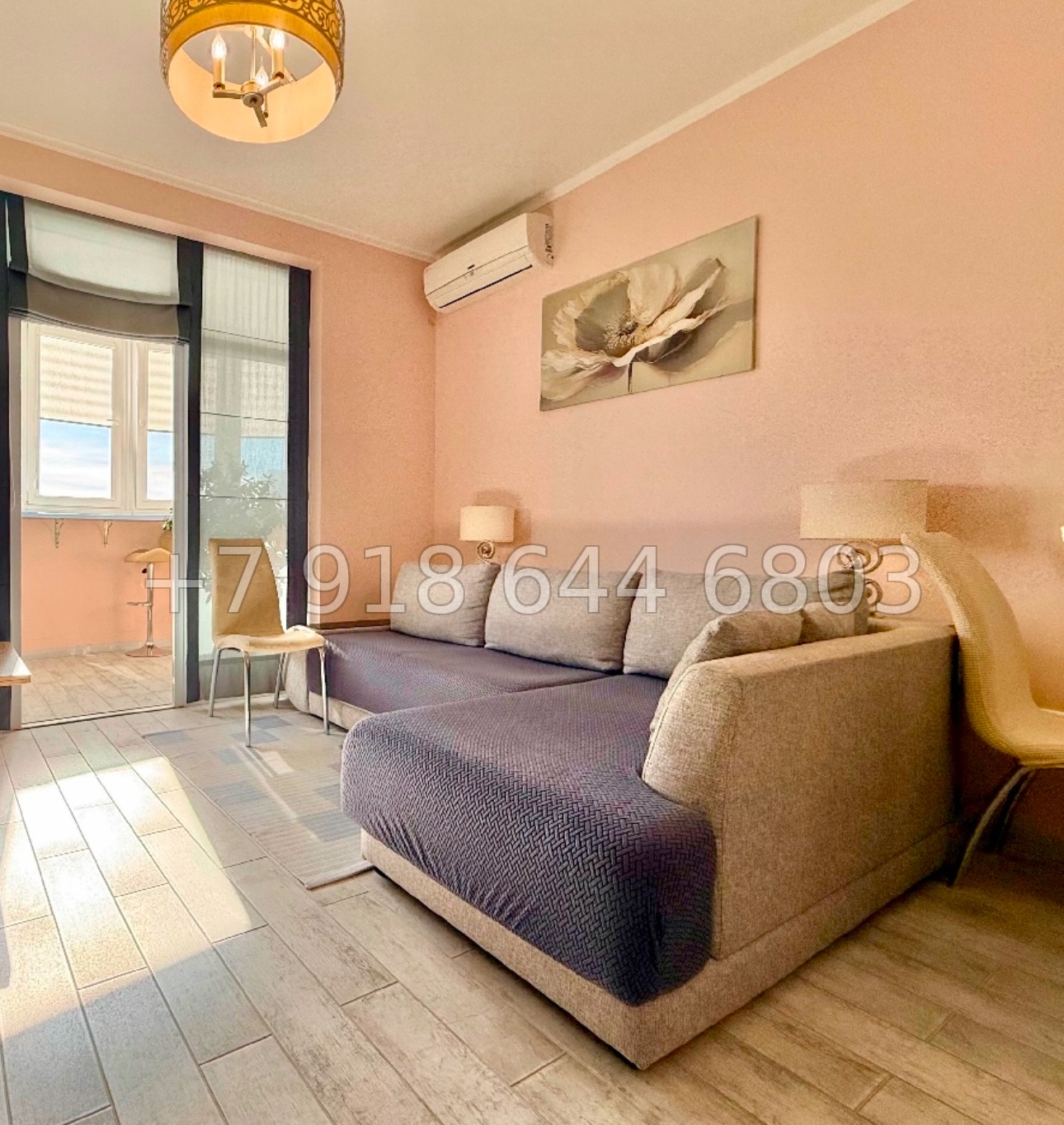 № 9р. Квартира в Сочи с прекрасным видом на город и море - миниатюра 6